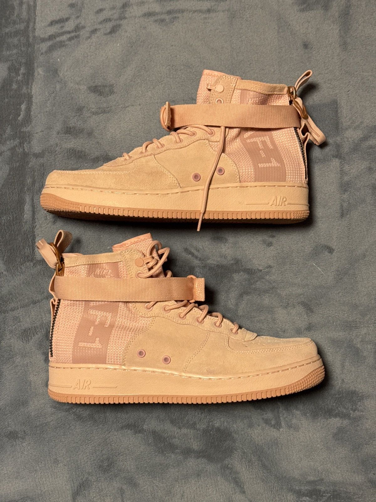 Nike NIKE SF AF1 SUEDE ‘Coral Stardust’ Size US 11.5 / EU 44-45 - 2 Thumbnail