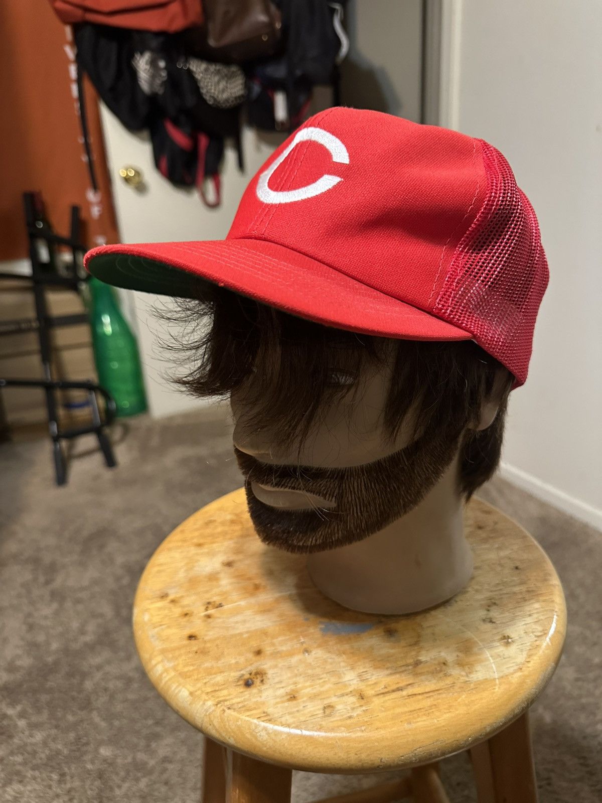 MLB × Vintage Vintage MLB Cincinnati Reds “triple red” hat 90s Size ONE SIZE - 6 Thumbnail