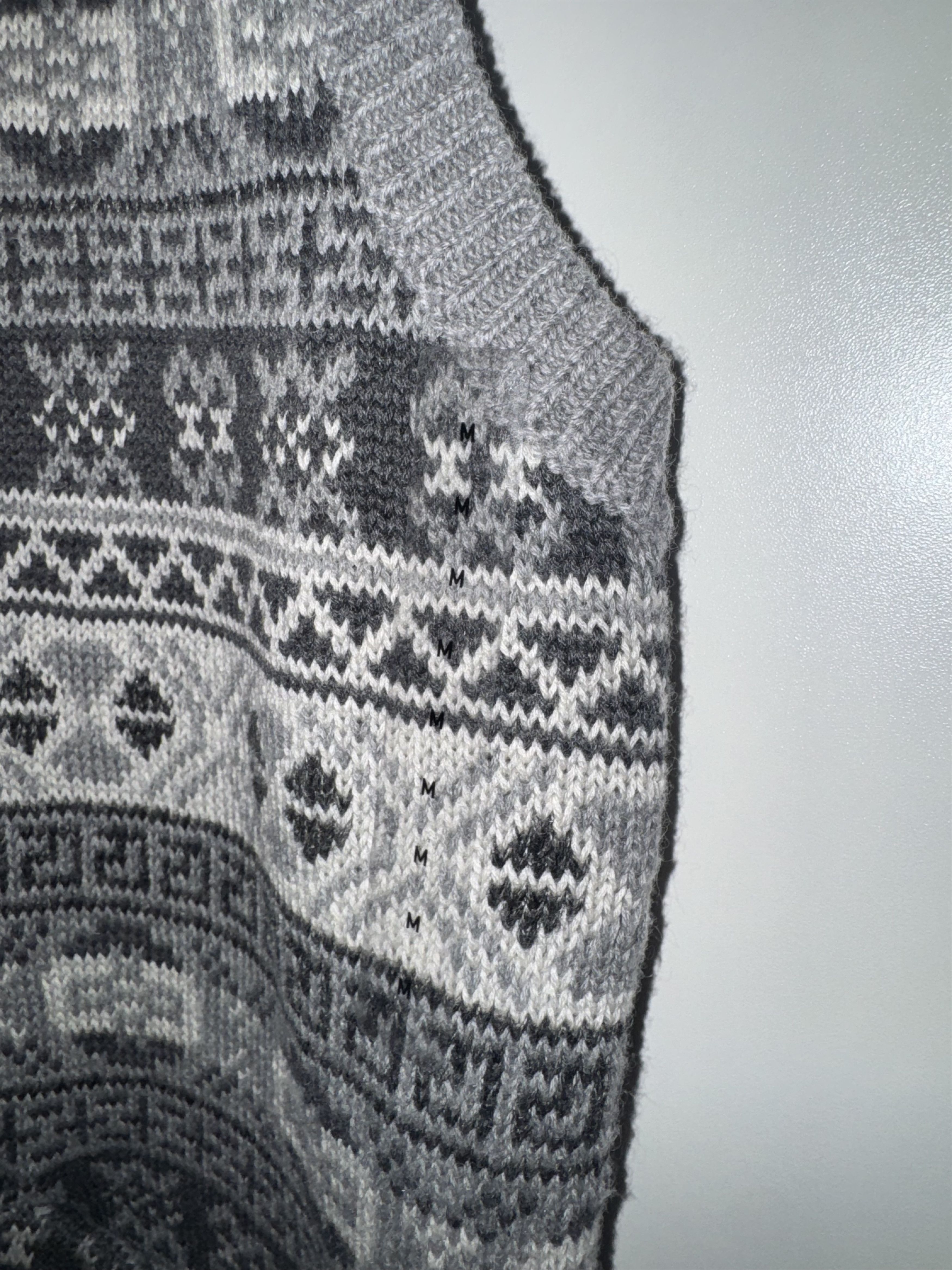 Polo Ralph Lauren Polo Ralph Lauren Cotton, Cashmere & Linen Fair Isle Vest Size US M / EU 48-50 / 2 - 2 Thumbnail