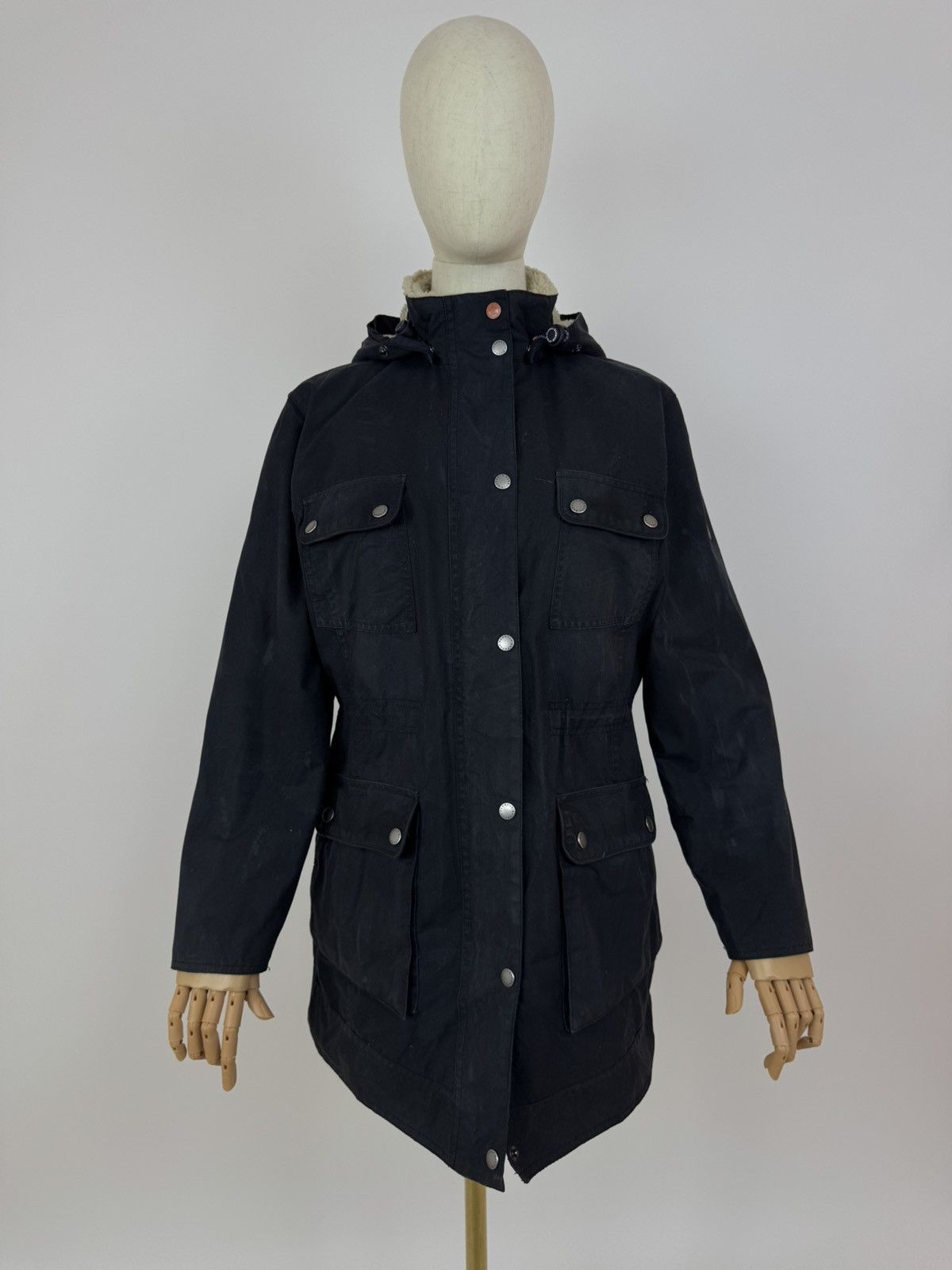Barbour Barbour CARRIBENA WAX JACKET Womens Preppy Style Outdoor Size M / US 6-8 / IT 42-44 - 4 Thumbnail