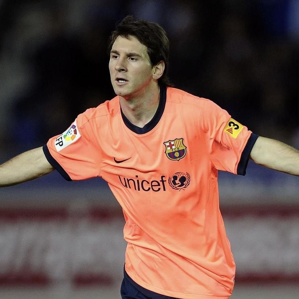 Nike FC Barcelona Messi 2009 10 away La Liga jersey Grailed