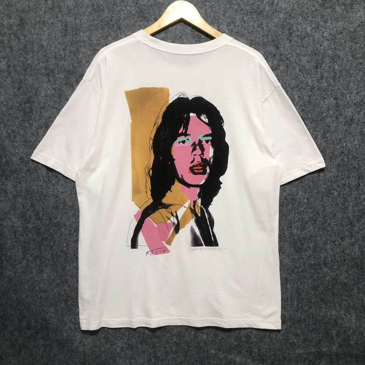 Andy Warhol × Uniqlo Uniqlo x Andy Warhol Mick Jagger T-Shirt Size US L / EU 52-54 / 3 - 1 Thumbnail
