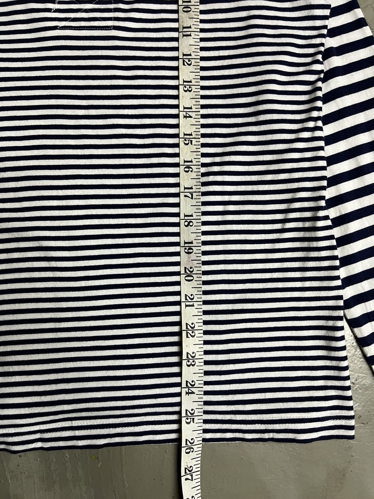 Comme des Garcons Comme Ca Du Mode Inspiredby Comme des Garcons Striped Henley Size US M / EU 48-50 / 2 - 6 Thumbnail