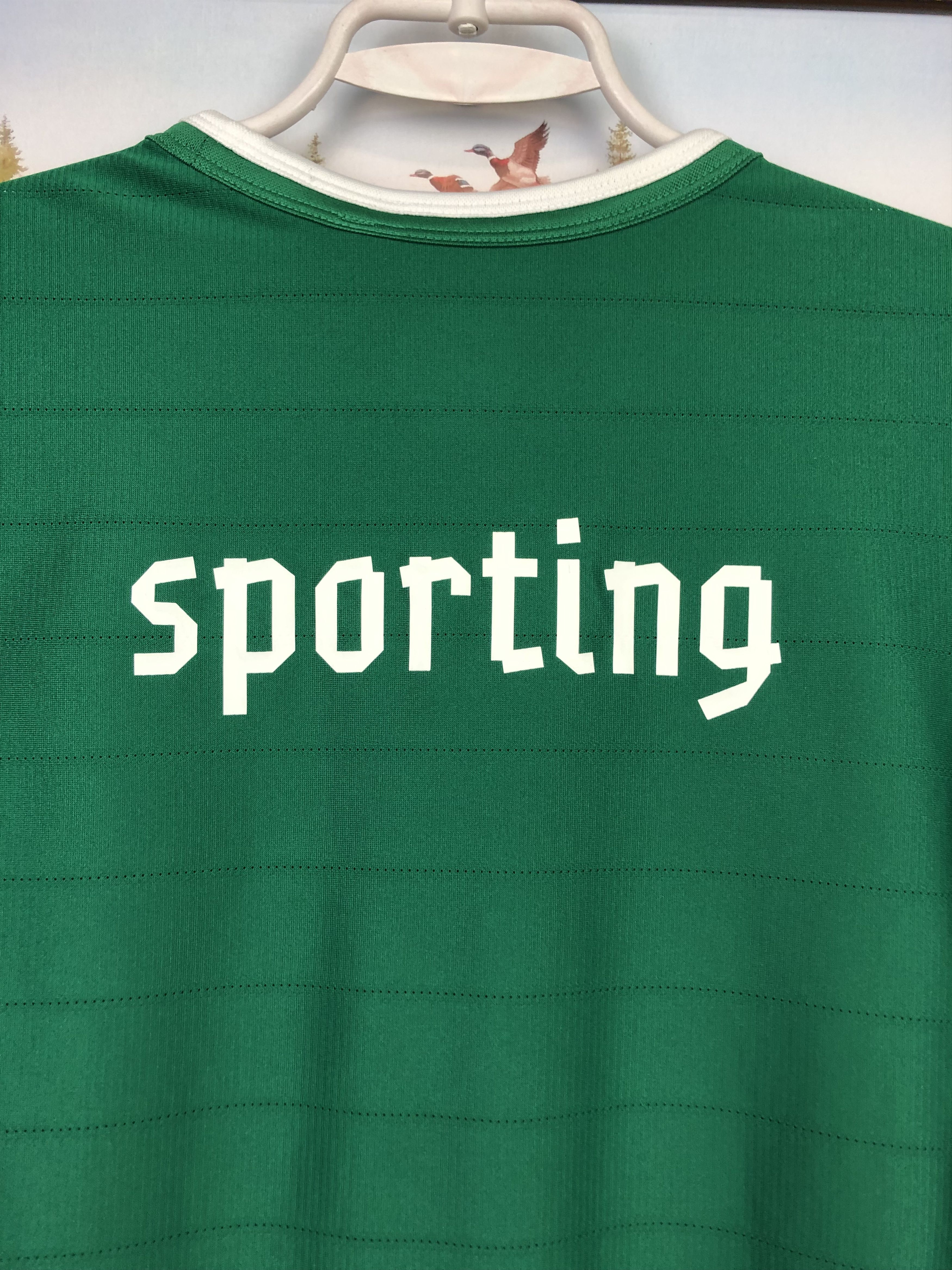 Vintage Vintage Sporting Club Lisbon Football Shirt Train Soccer Tee Size US S / EU 44-46 / 1 - 8 Thumbnail
