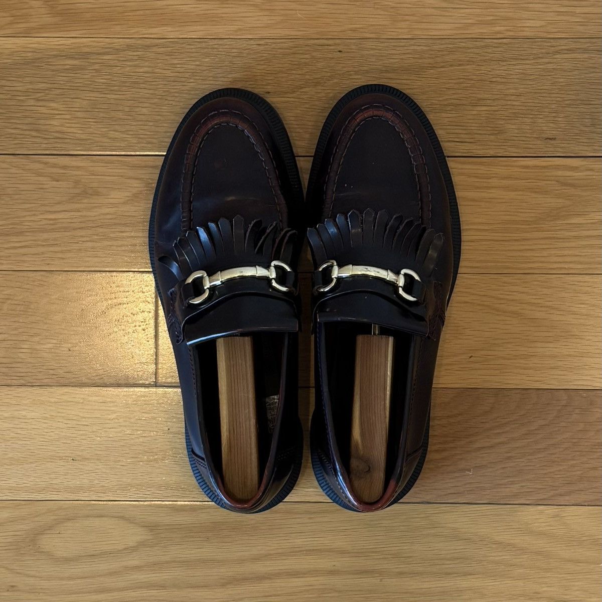 Dr. Martens Dr. Martens Adrian Snaffle Smooth Leather Loafer Red US 9 Size US 9 / EU 42 - 10 Thumbnail