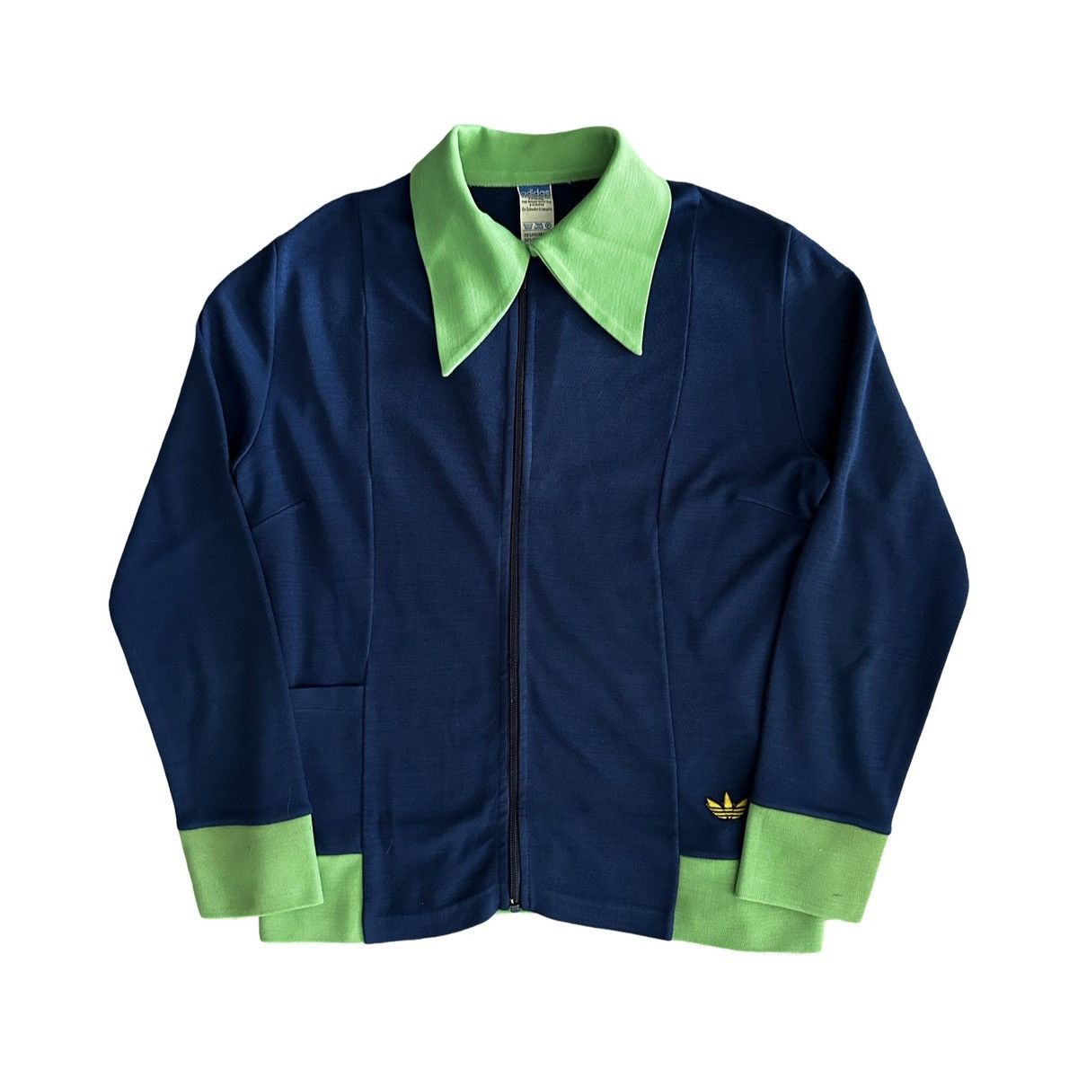 Adidas Adidas West Germany Wool Track Jacket 70s Size US M / EU 48-50 / 2 - 1 Thumbnail