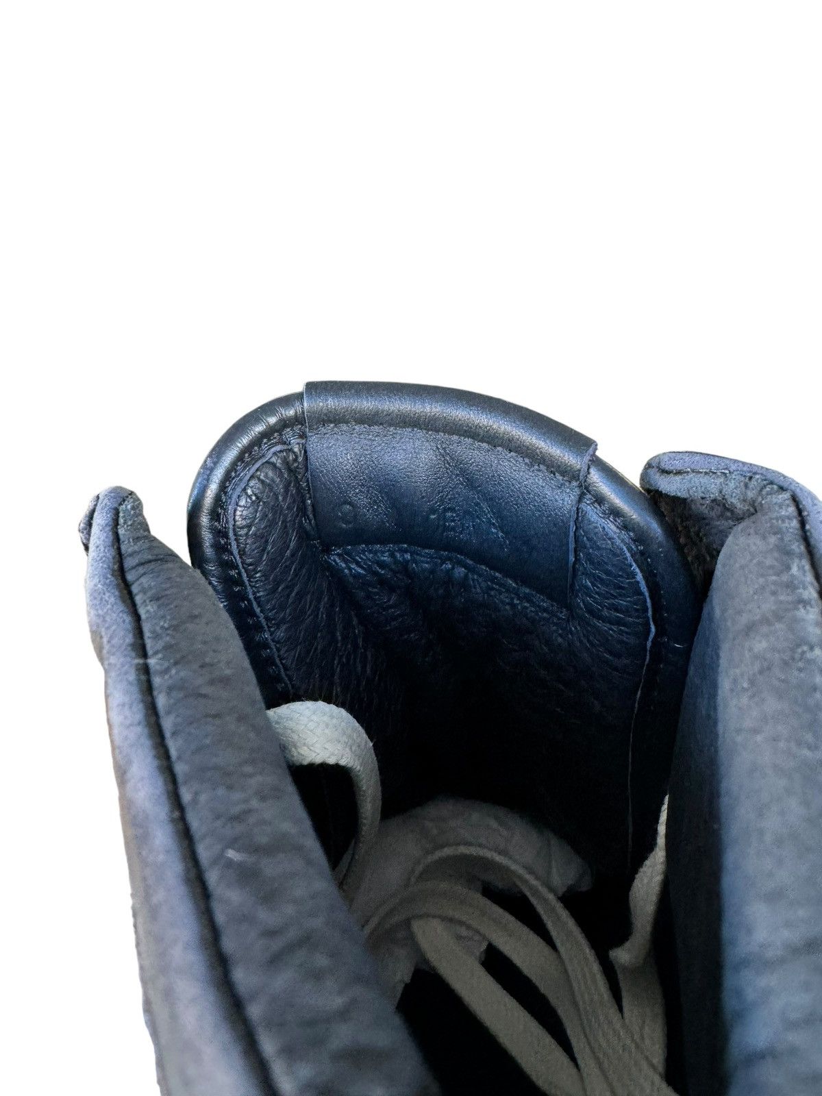 Rhude $595 Pony Hair Rhecess Vintage Distressed Hi Sneaker Leather Size US 9 / EU 42 - 14 Thumbnail