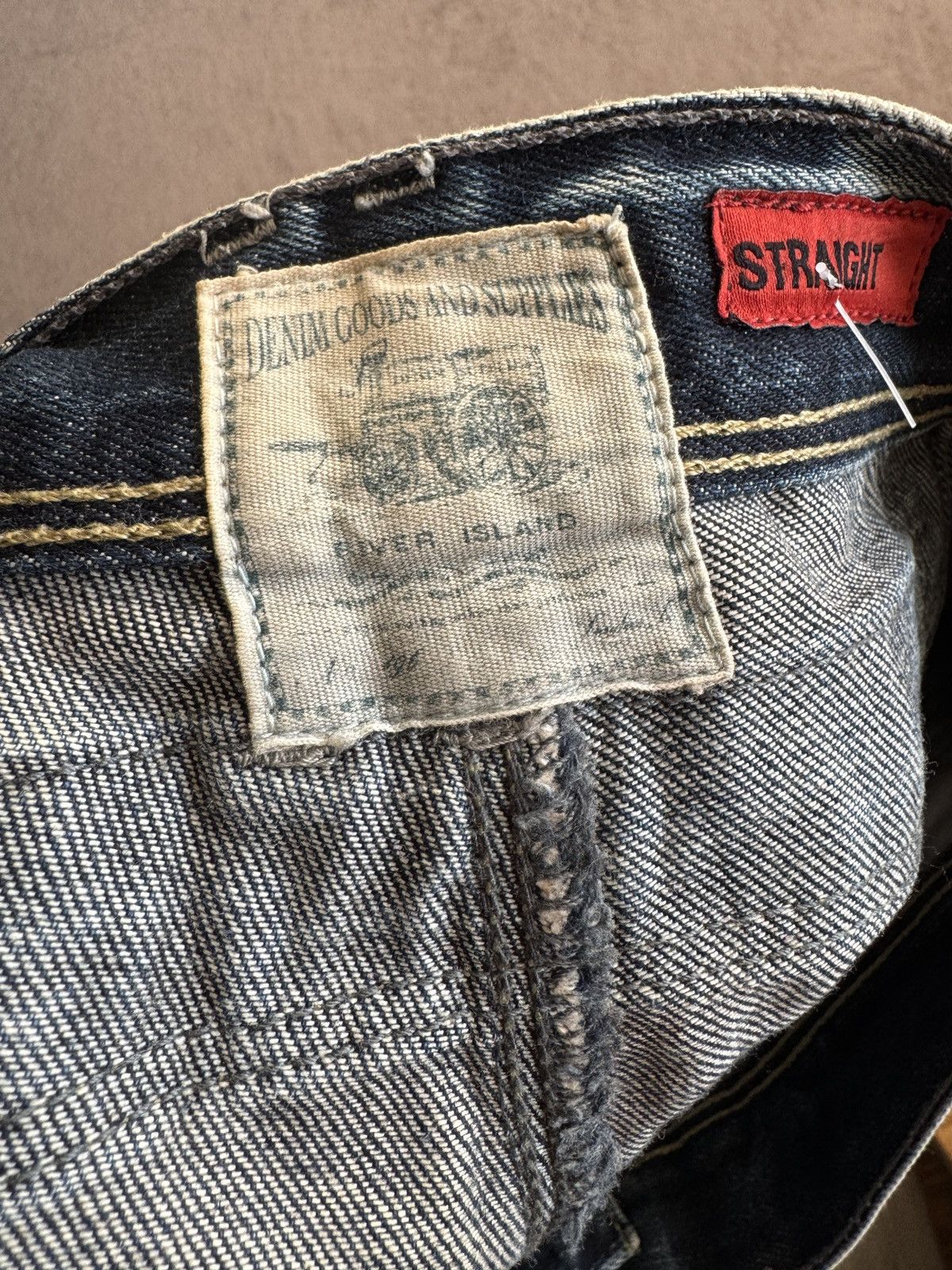 Japanese Brand Sick Y2K Mudwash Distressed Ripped Jeans LGB Ifsixwasnine Size US 32 / EU 48 - 6 Thumbnail