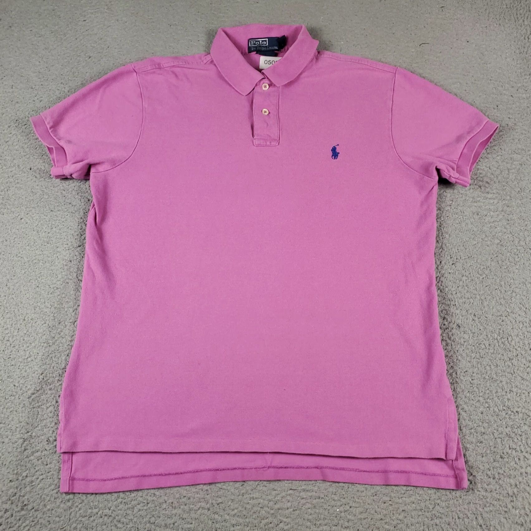 Ralph Lauren Ralph Lauren Polo Shirt Mens Large Pink Casual Short Sleeve Activewear Size US L / EU 52-54 / 3 - 3 Thumbnail