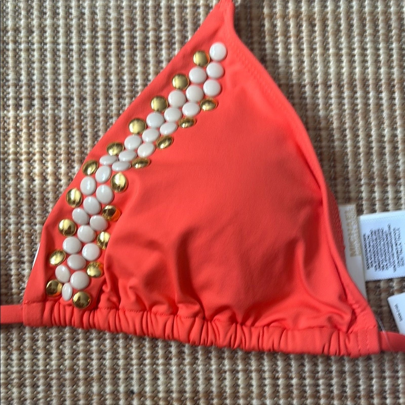 Michael Kors NWT Michael Kors Bikini with White and Gold Accents Size M Size ONE SIZE - 4 Thumbnail