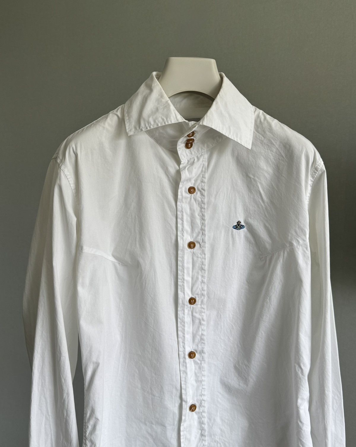 Vivienne Westwood Vivienne Westwood classic whit shirt size 3 Size US M / EU 48-50 / 2 - 2 Thumbnail
