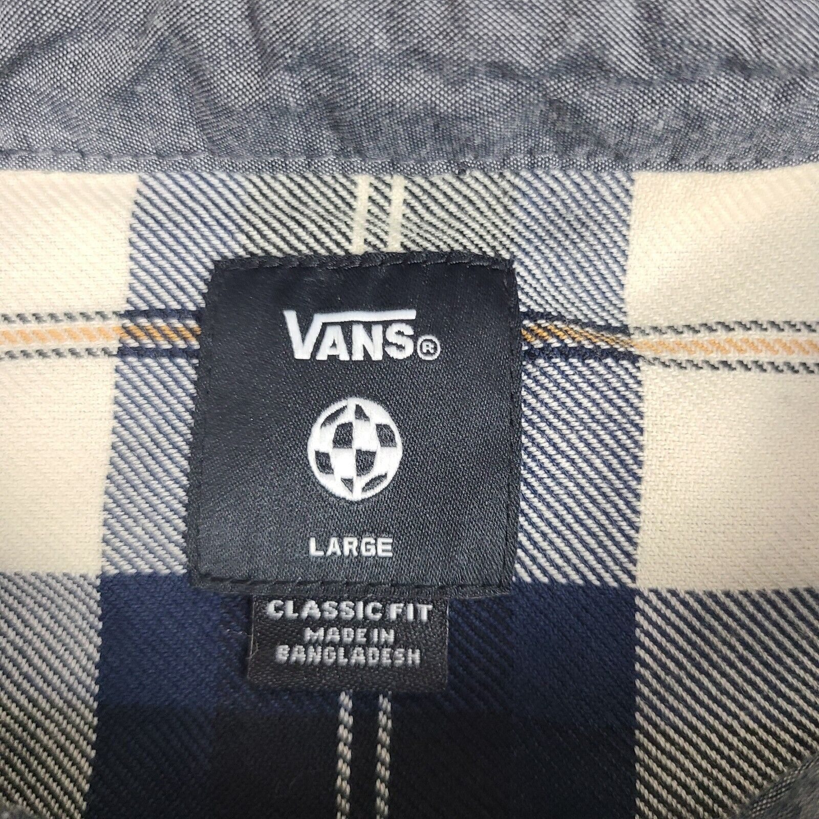 Vans Vans Shirt Mens Size Large Checker Flannel Long Sleeve Regul Size US L / EU 52-54 / 3 - 2 Thumbnail