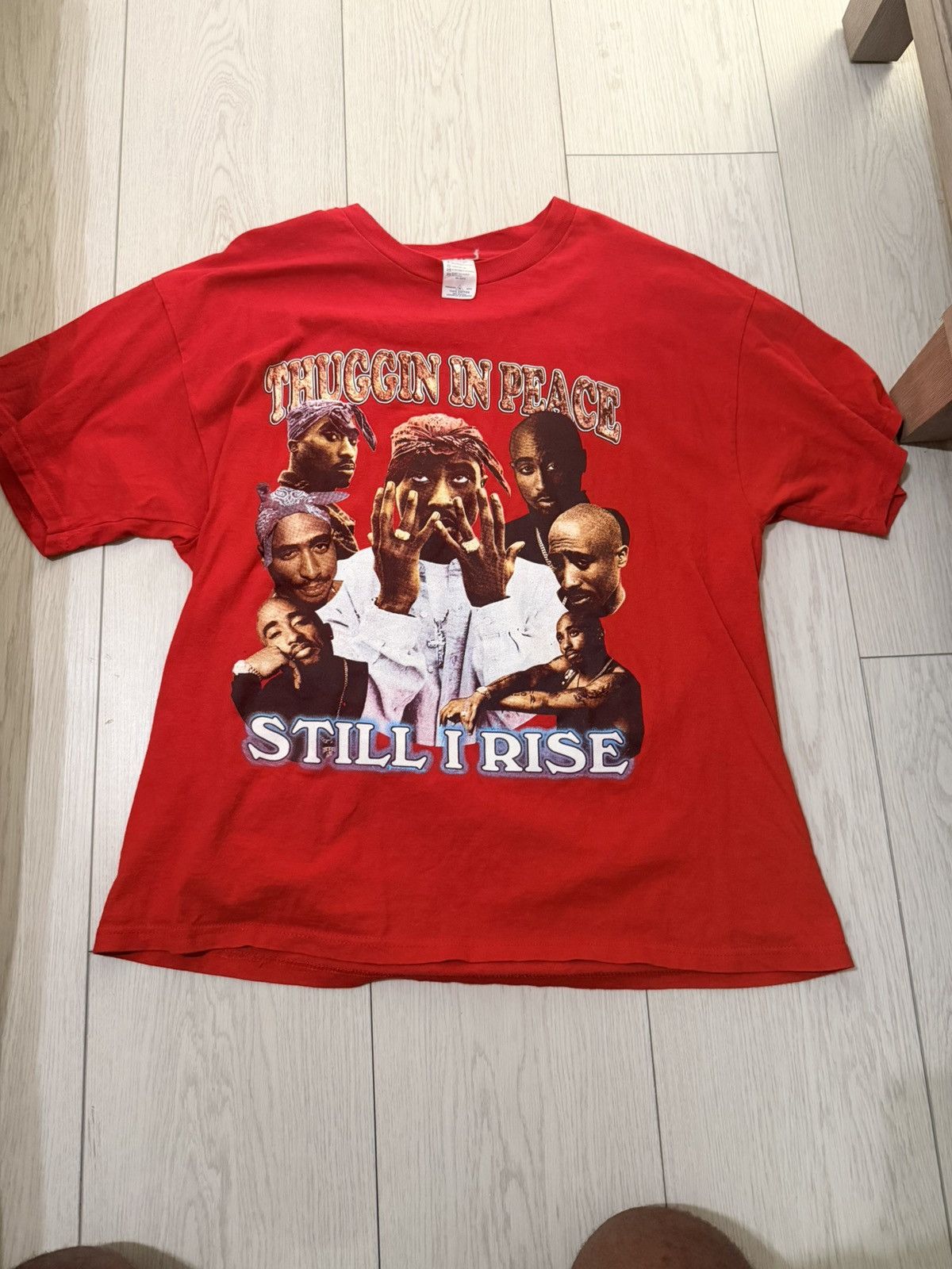 Vintage 2 pac rare vintage tee Size US XL / EU 56 / 4 - 1 Thumbnail
