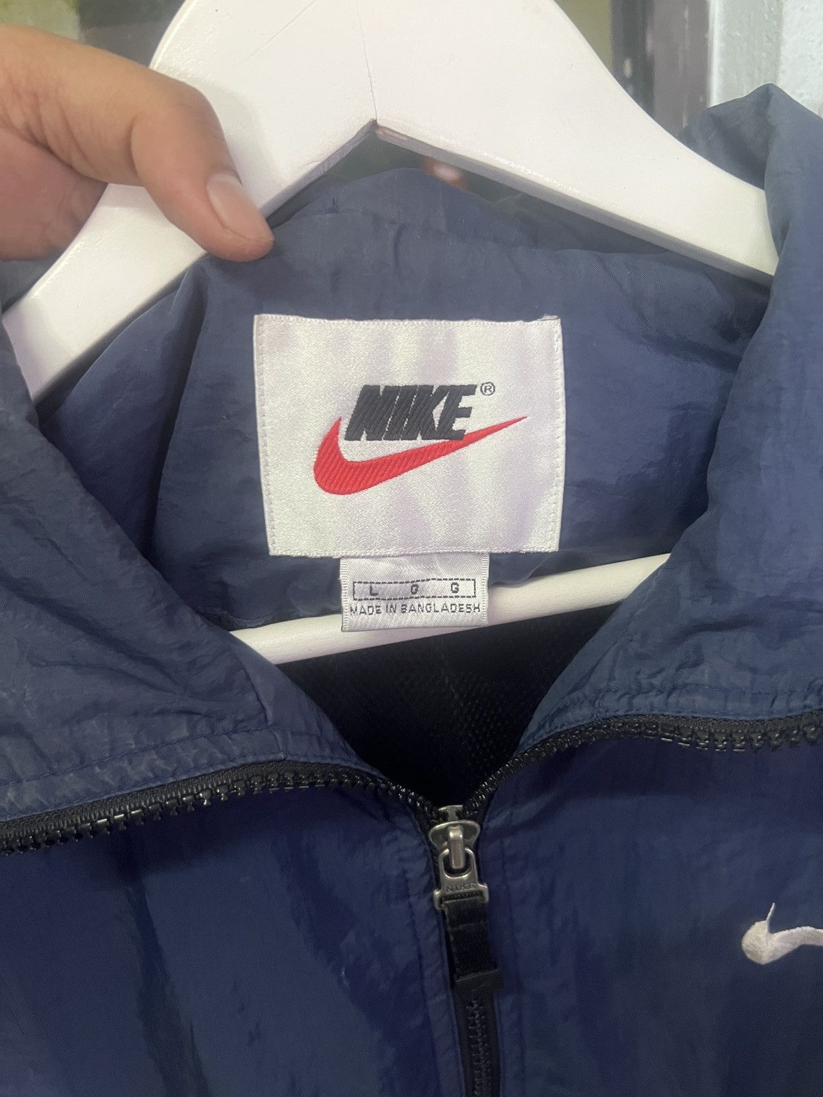 Nike × Vintage Vintage 90s Nike Size US L / EU 52-54 / 3 - 3 Thumbnail