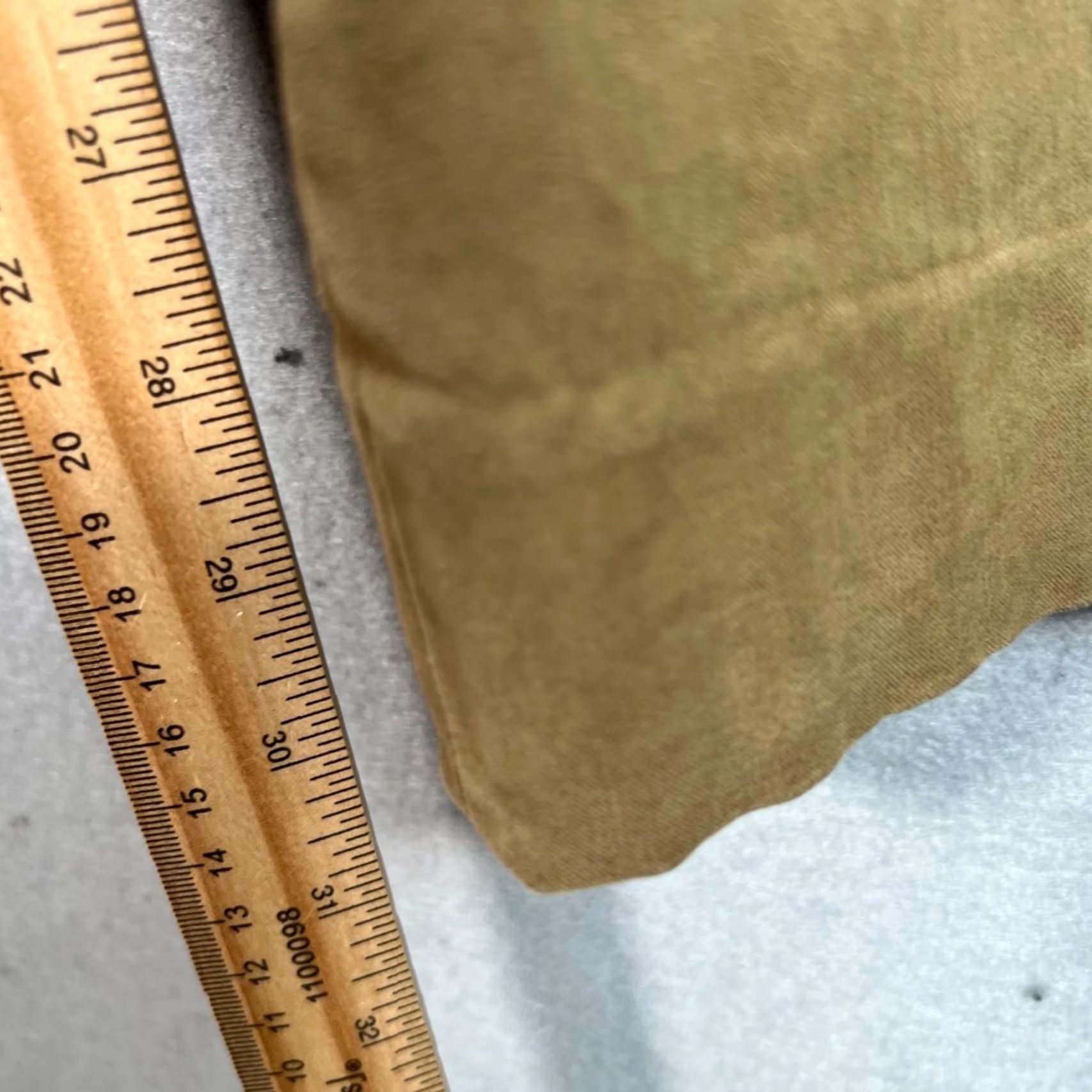 Vintage VINTAGE LVIR LA Project Womens Khaki High-Waisted Wide-Leg Cotton Blend Pants Size Small Size 28" / US 6 / IT 42 - 7 Thumbnail