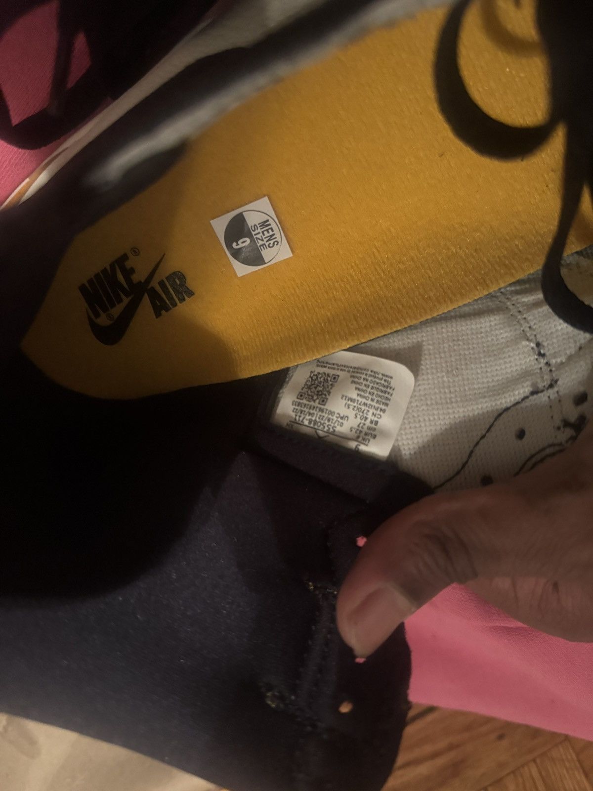 Nike air jordan retro high OG yellow Size US 9 / EU 42 - 6 Thumbnail