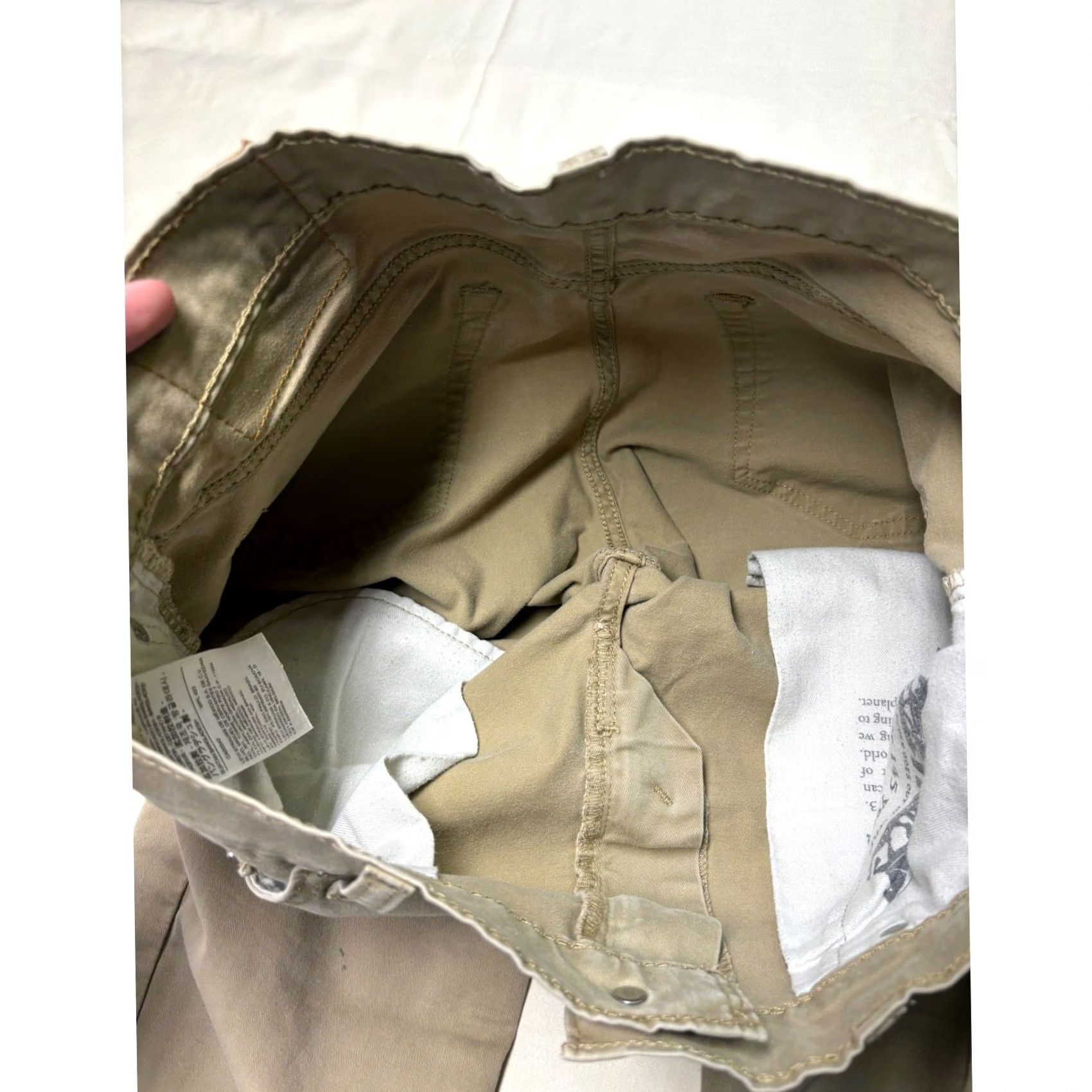 Levi's Levi's 511 Slim Fit Khaki Pants 33x30 Stretch Casual Chinos Mens Size US 33 - 5 Thumbnail