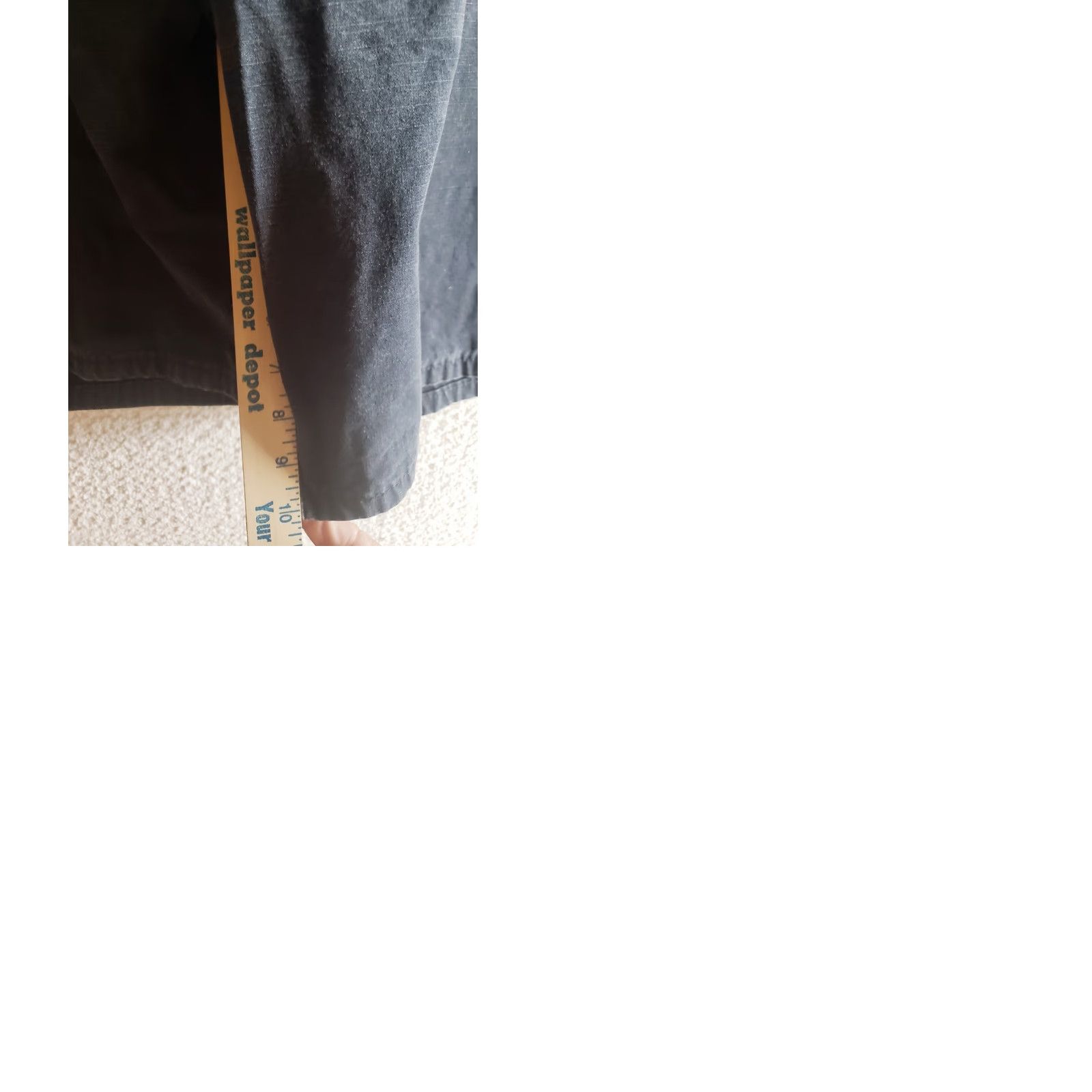 Wrangler Wrangler Riggs Carpenter Shorts Mens Size 46 Bermuda Dark Wash Distressed Navy Blue 80s 90s Work Men's Shorts Size US 30 / EU 46 - 10 Thumbnail