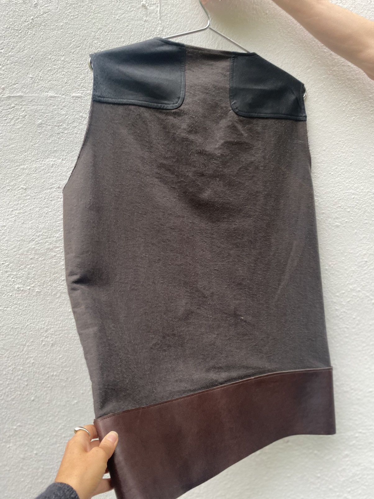 Rick Owens Rick Owens ANTHEM SS11 Leather Vest Size US M / EU 48-50 / 2 - 5 Thumbnail
