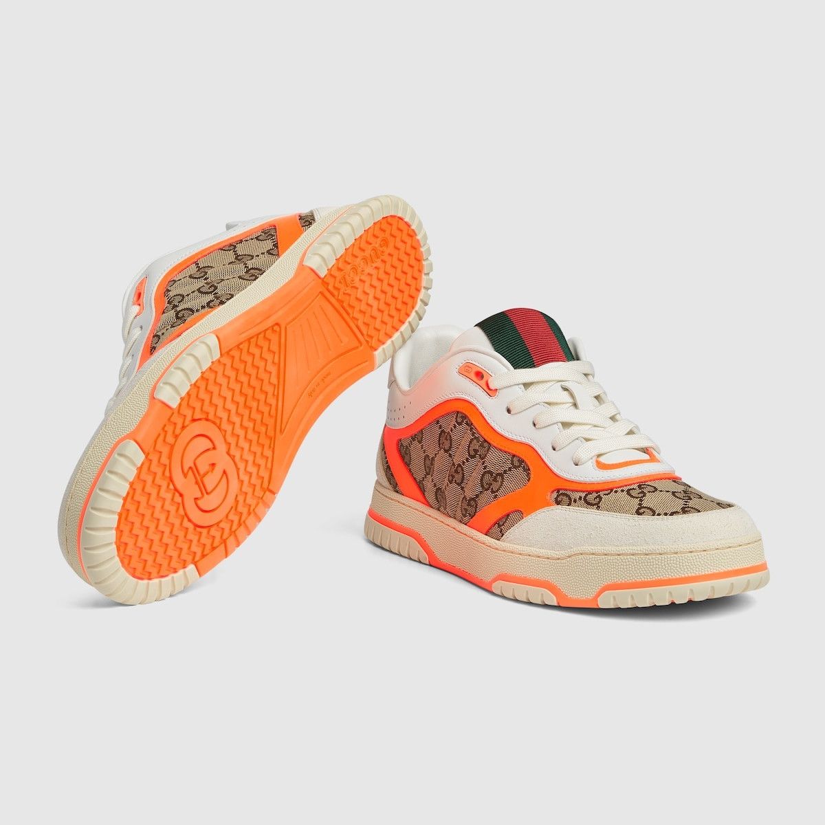 Gucci o1s1wg110625 Re-Web Sneakers in Multicolor Size US 9 / EU 42 - 6 Thumbnail