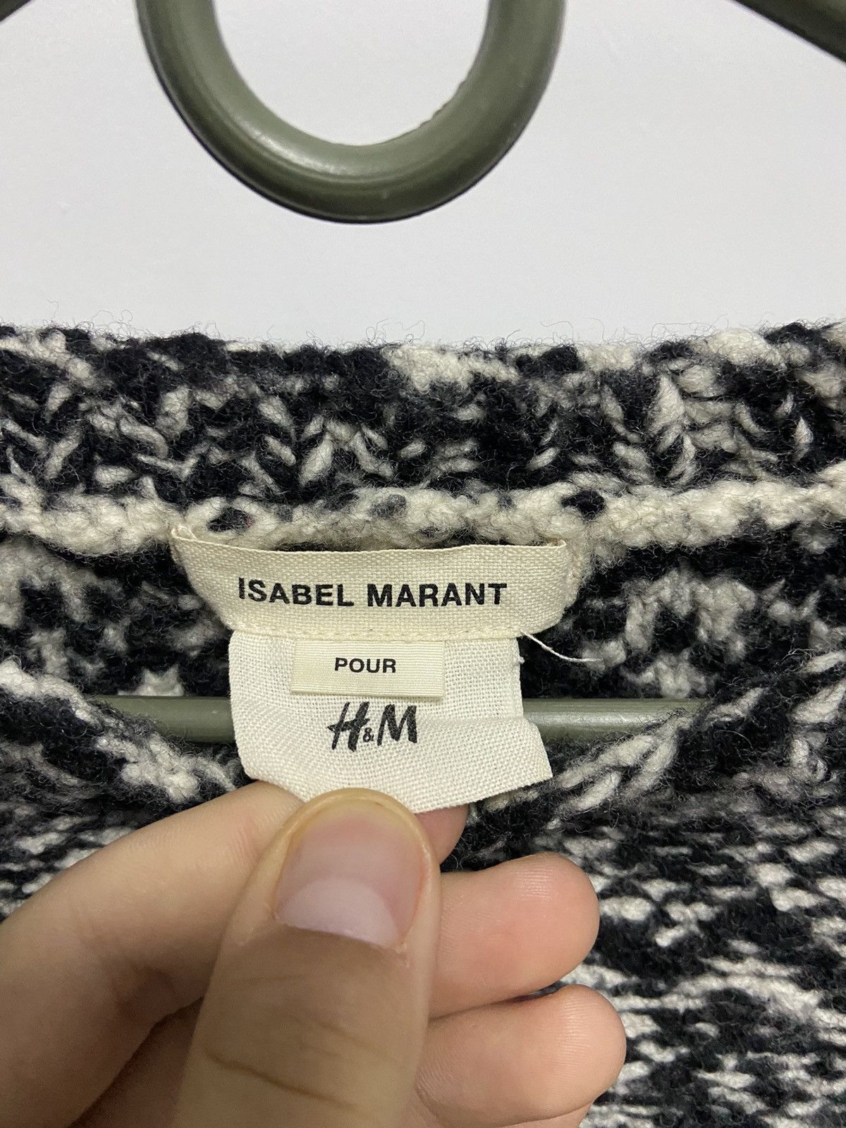 Isabel Marant × Vintage Isabel Marant vintage women's luxury knitted wool Size M / US 6-8 / IT 42-44 - 4 Thumbnail