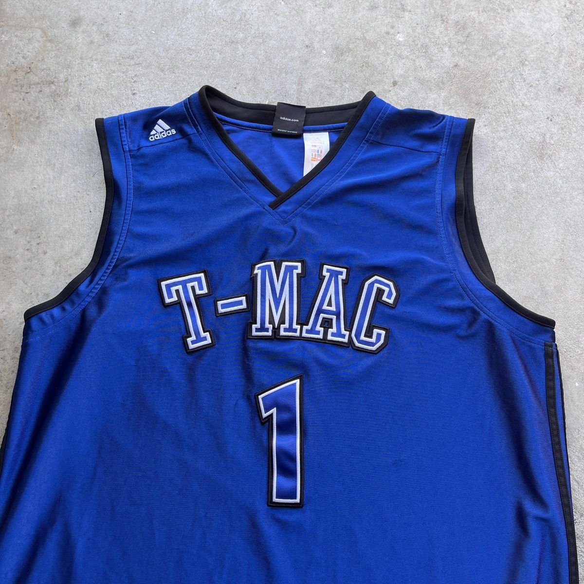 Adidas × Vintage Vintage Y2K Adidas T-Mac Tracy McGrady Jersey Size US XXL / EU 58 / 5 - 2 Thumbnail
