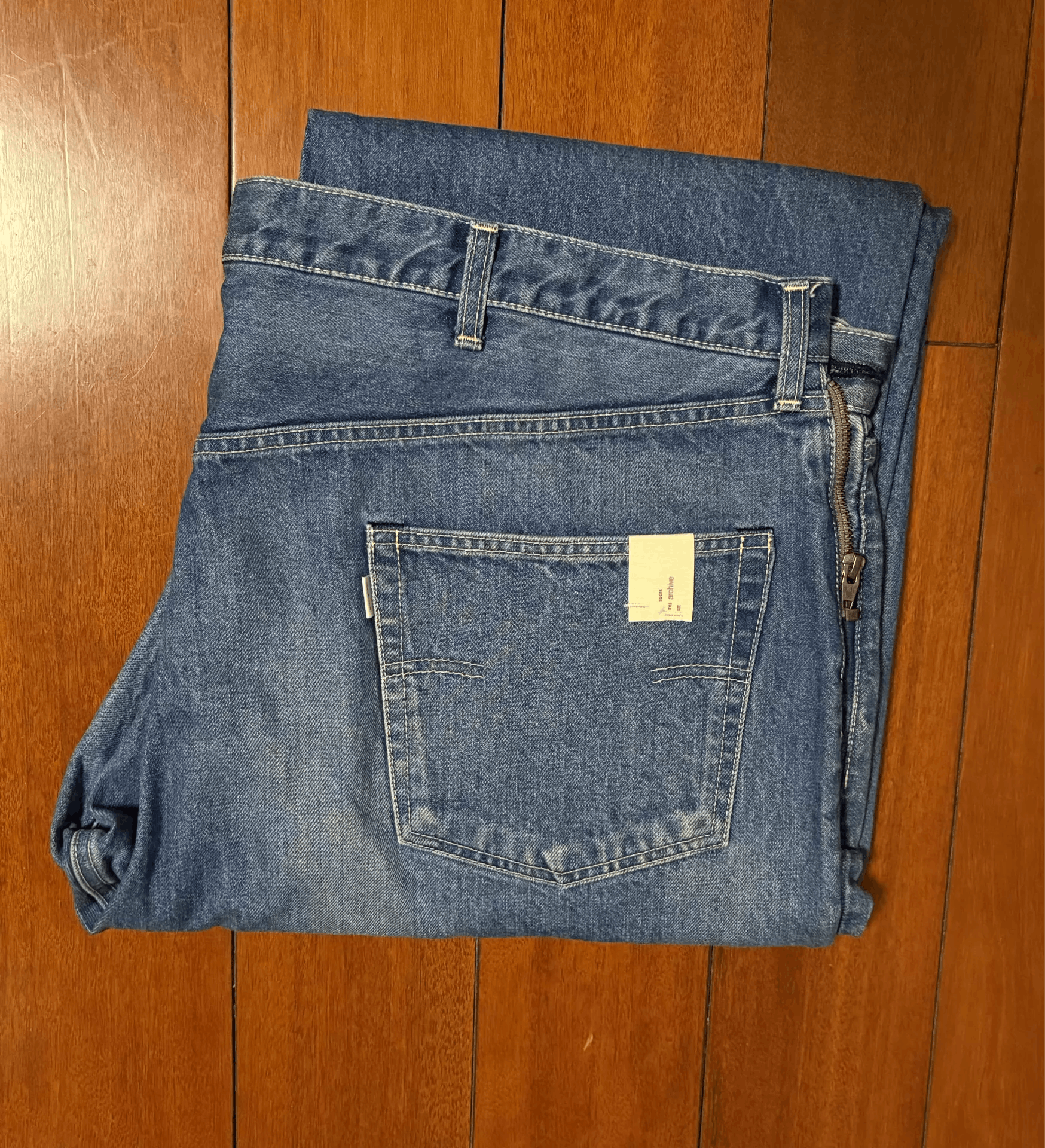 N.Hoolywood Graphpaper x N.HOOLYWOOD Asym Waist 44 Jeans Free Size Size US 28 / EU 44 - 1 Thumbnail