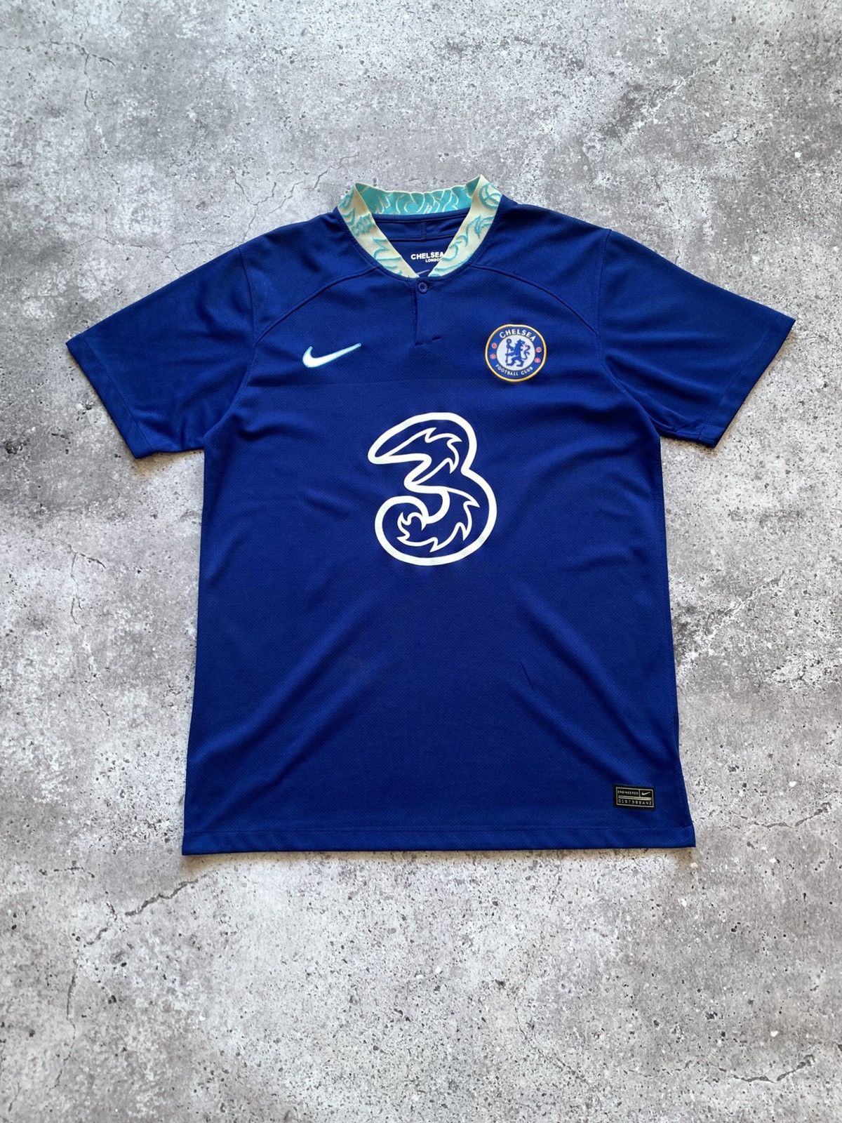 Vintage 🔥NIKE CHELSEA 2022 2023 SOCCER JERSEY BLOCKCORE TEE Size US M / EU 48-50 / 2 - 2 Thumbnail