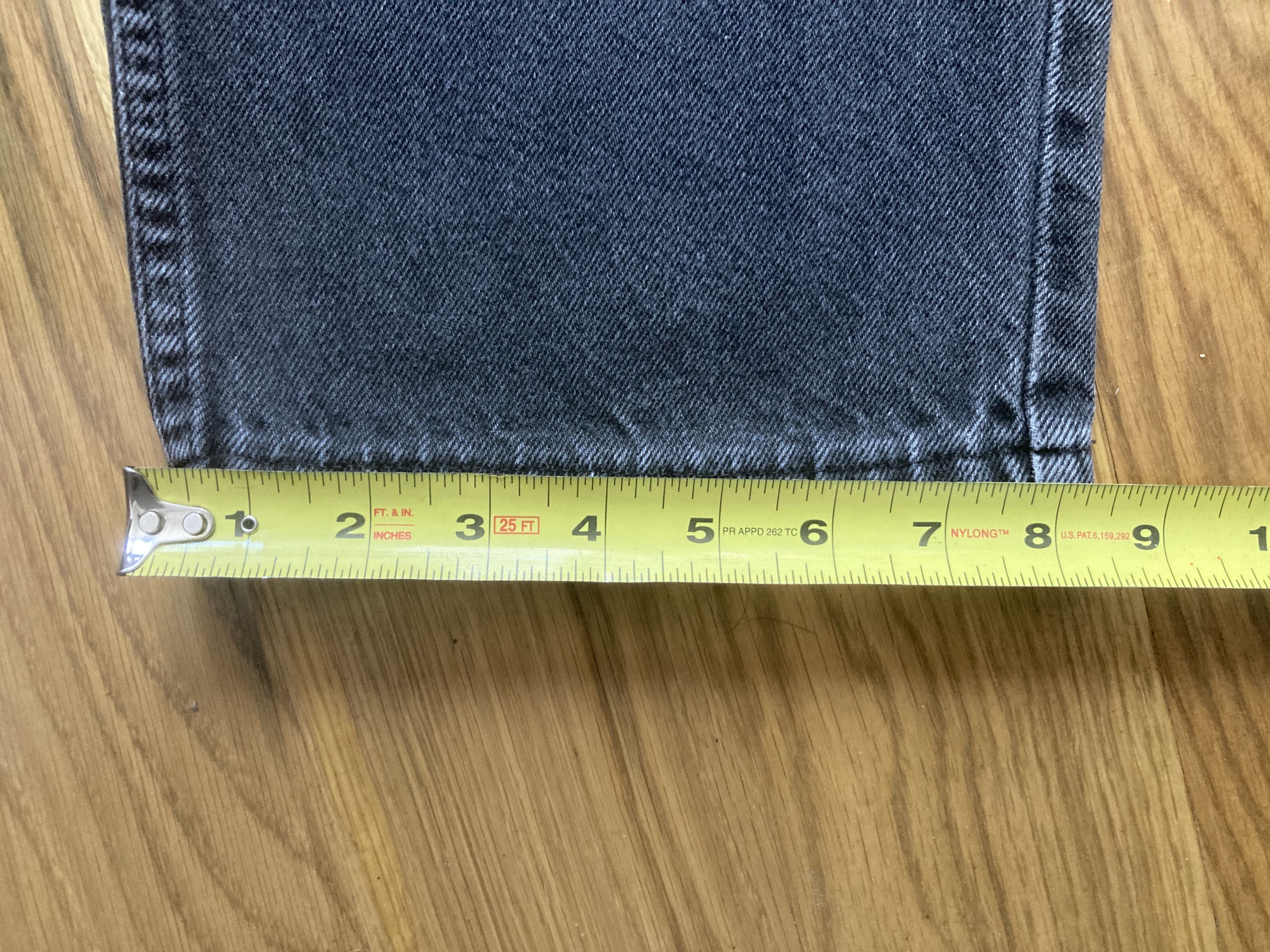 Rustler Vintage Rustler Cropped Jeans Grey 35x30 Size US 35 - 6 Thumbnail