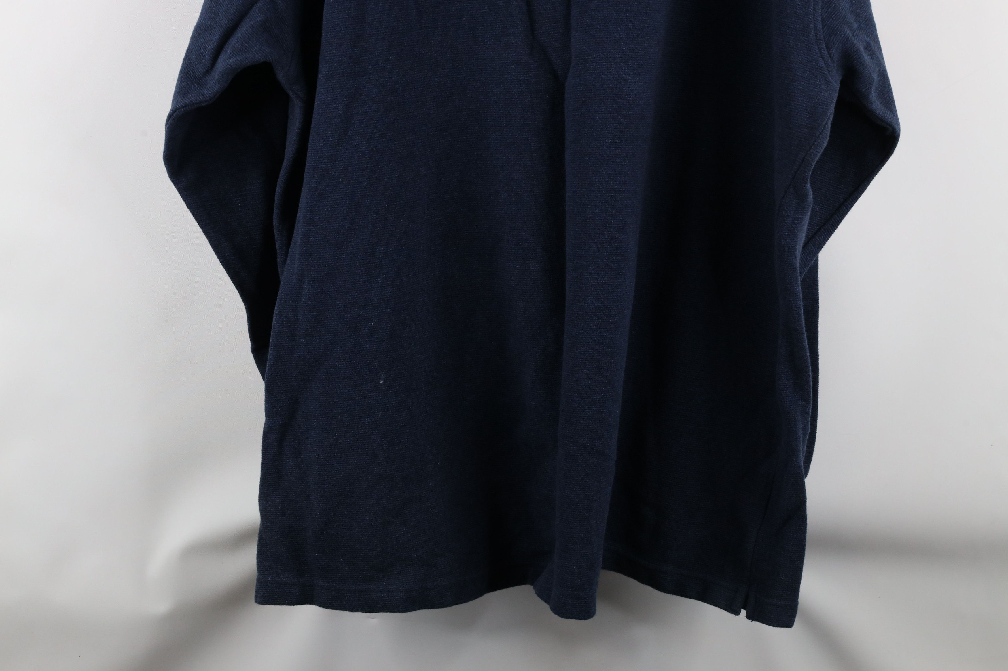 Vintage Vintage 90s Streetwear Heavyweight Ribbed Long Sleeve Polo Size US XL / EU 56 / 4 - 7 Thumbnail
