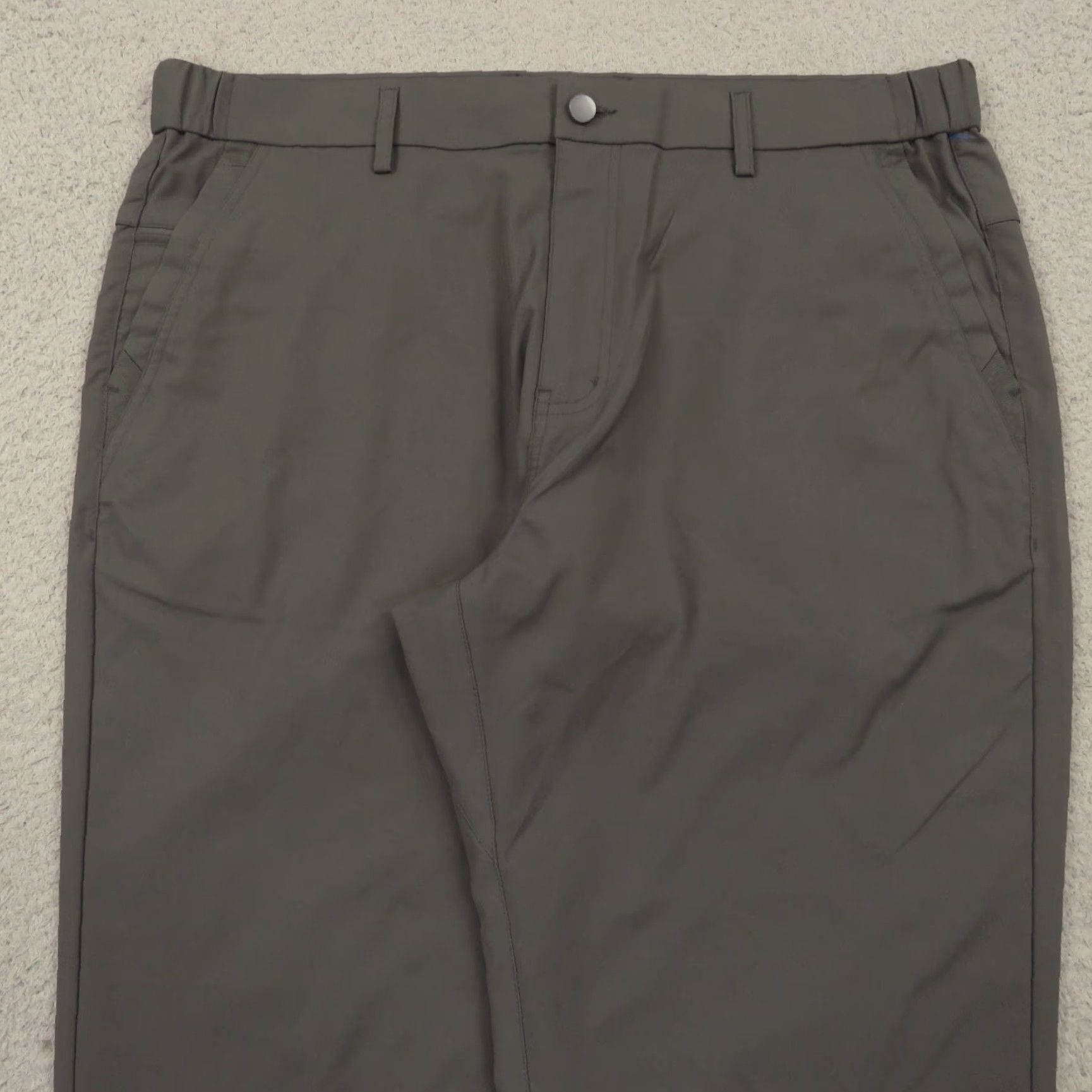 Vintage Jack Archer Pants Mens 35x28 Jetsetter Charcoal Grey Travel Trousers Chino Straight Slim 5-Pocket Gray Modern City) Size US 35 - 5 Thumbnail
