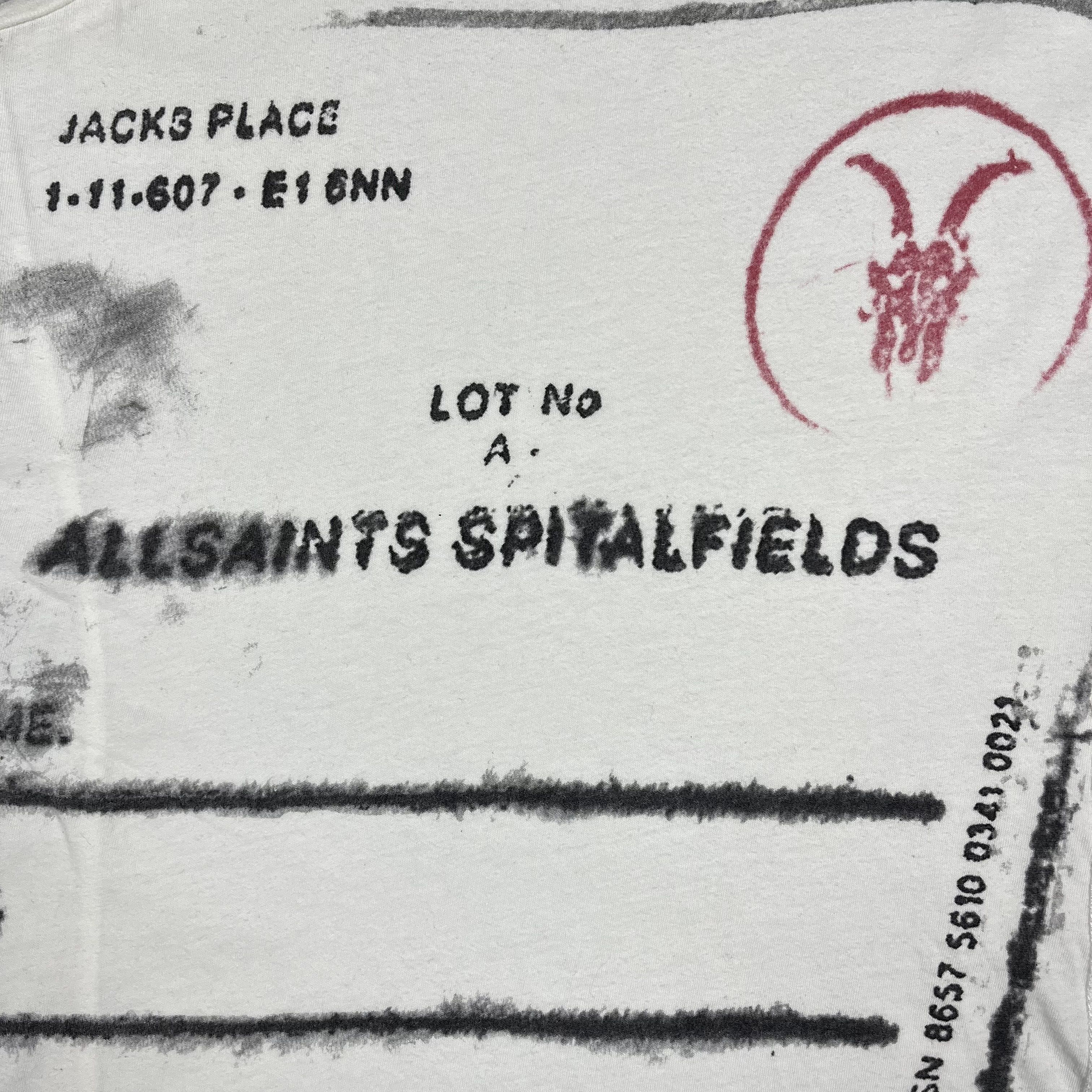 Allsaints Ladies AllSaints Bled Stamp Y2K Art Sleeveless Tank Top Size M / US 6-8 / IT 42-44 - 9 Thumbnail
