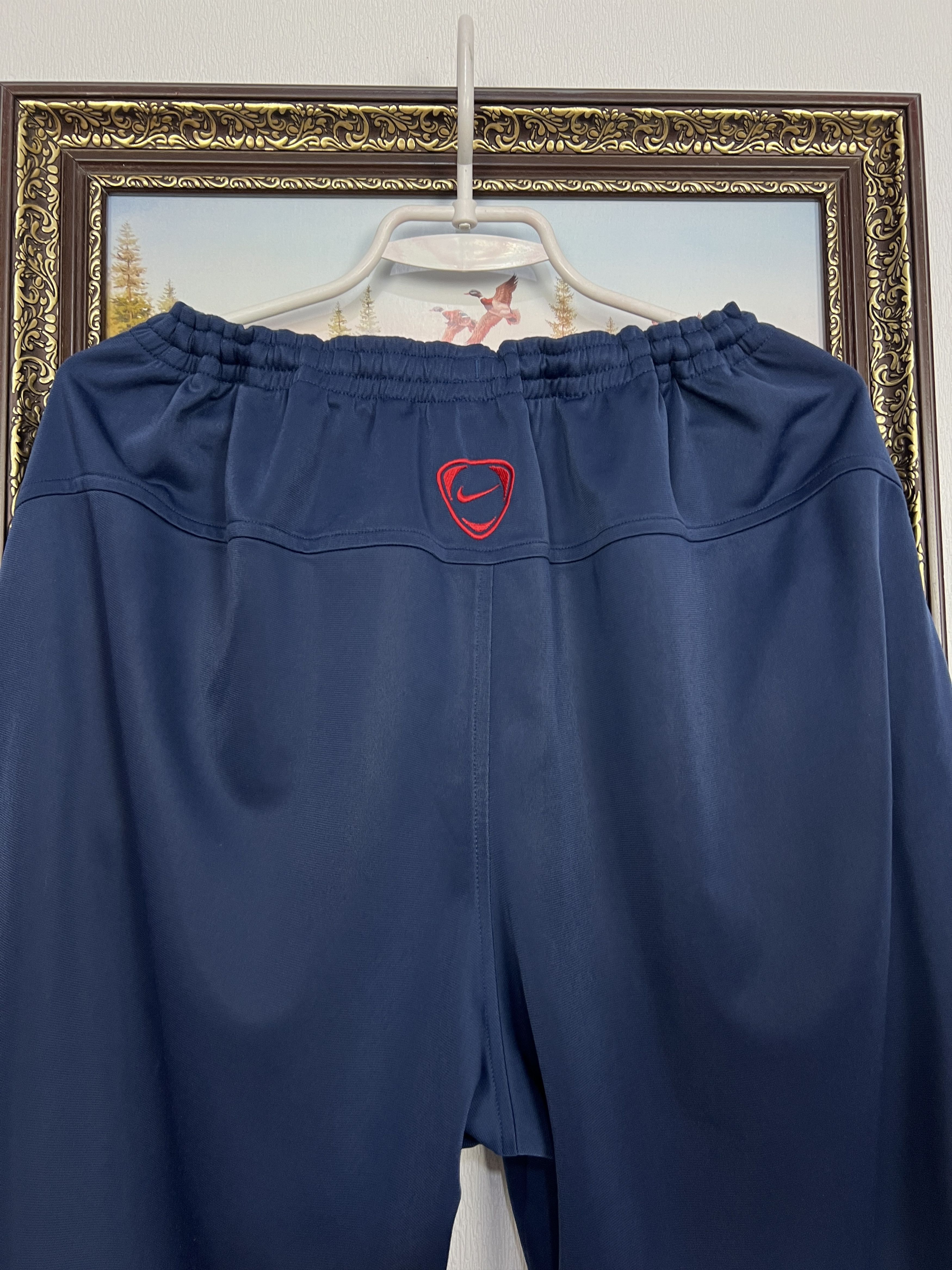 Nike Vintage Barcelona Football Pants Soccer Sweatpants Athletic Size US 36 / EU 52 - 9 Thumbnail