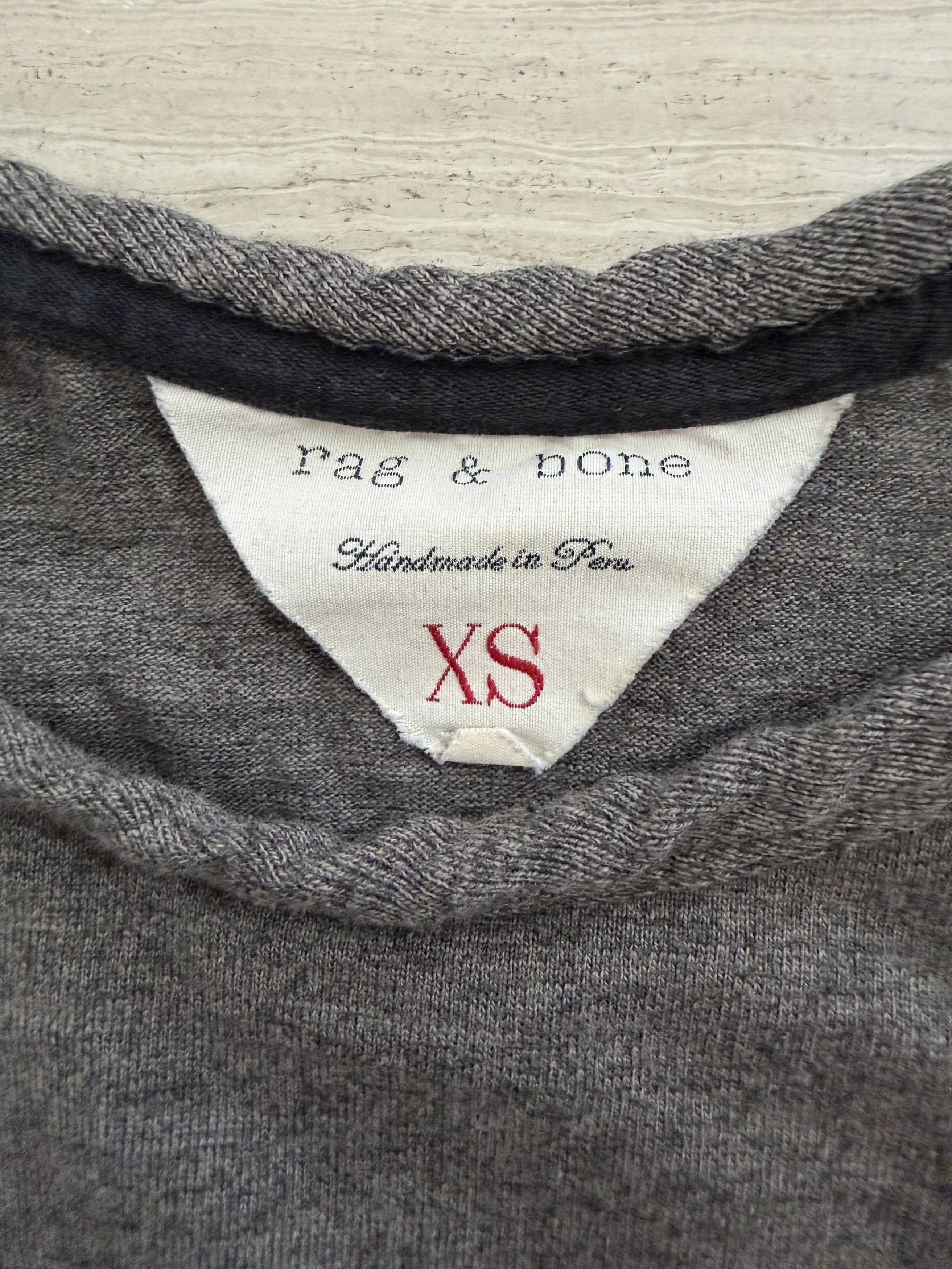 Rag & Bone Rag & Bone Cotton Baseball Longsleeve Tee Size US XS / EU 42 / 0 - 4 Thumbnail