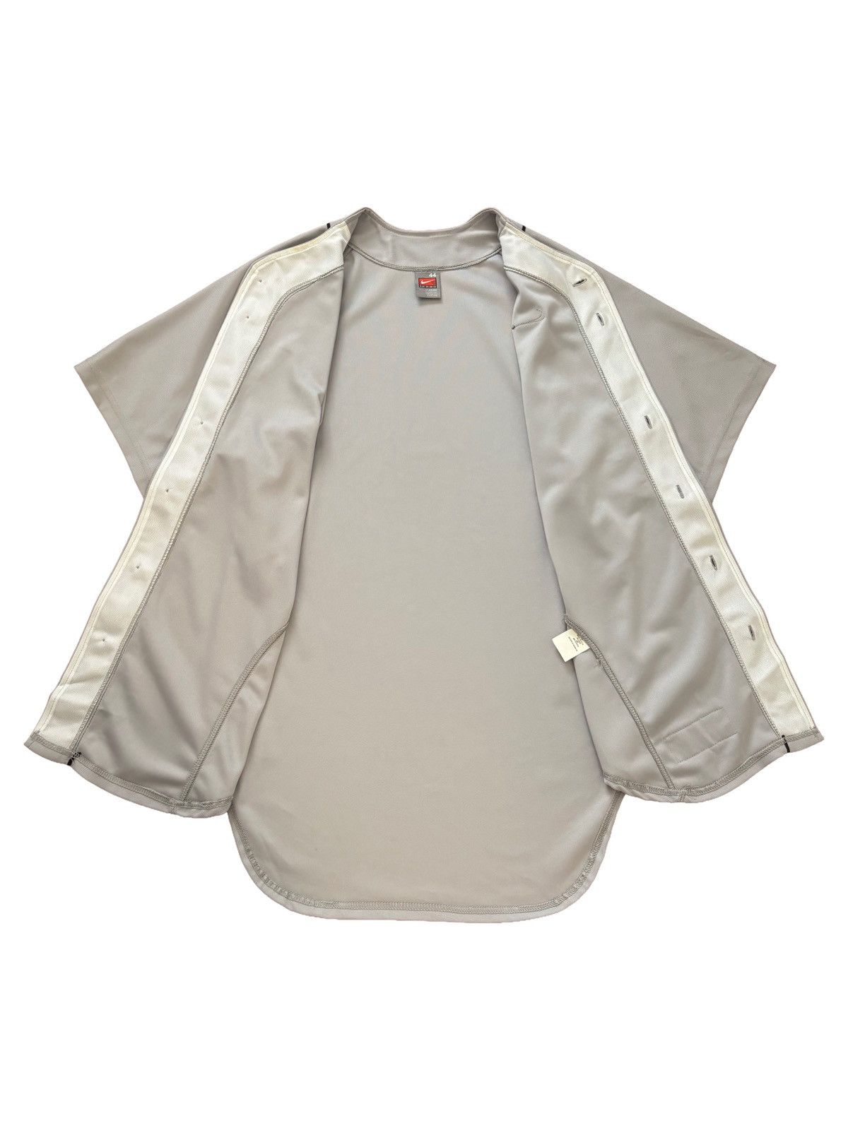 Nike Nike Gray Blank Baseball Jersey Size 44 US L Size US L / EU 52-54 / 3 - 3 Thumbnail