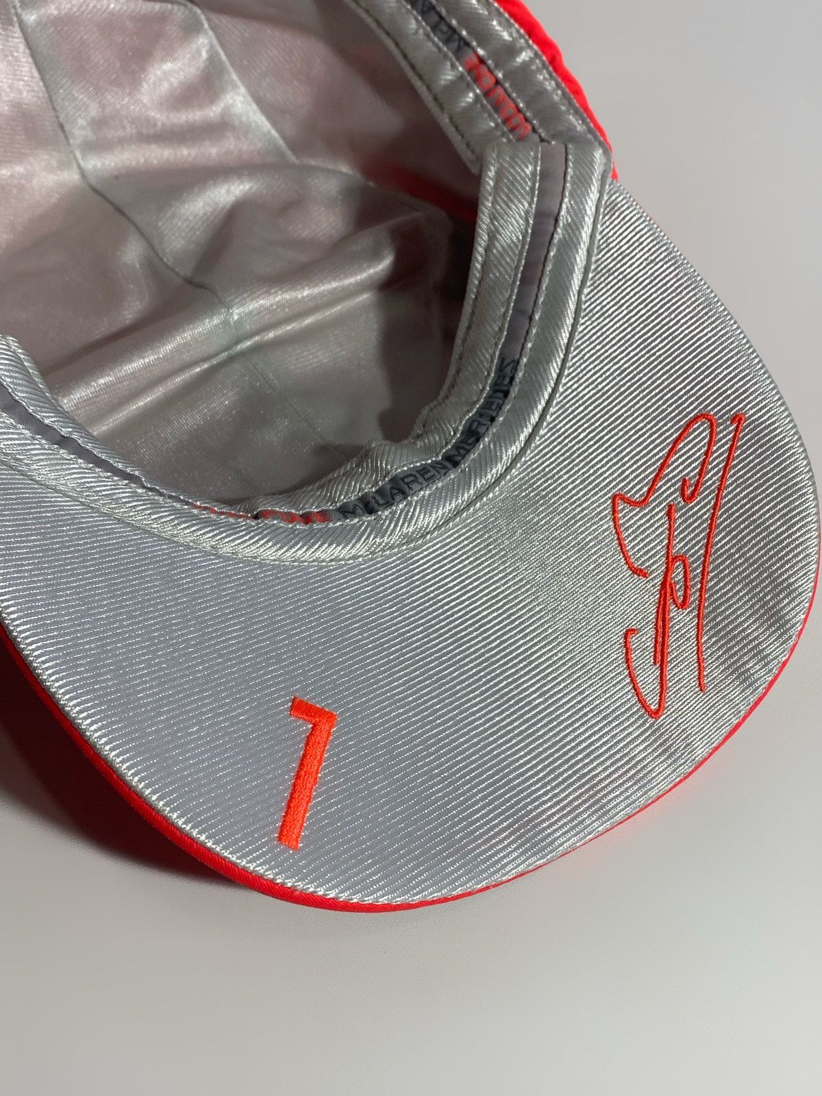 Mercedes-Benz Vintage Vodafone McLaren Mercedes 5 panel Cap Size ONE SIZE - 16 Thumbnail