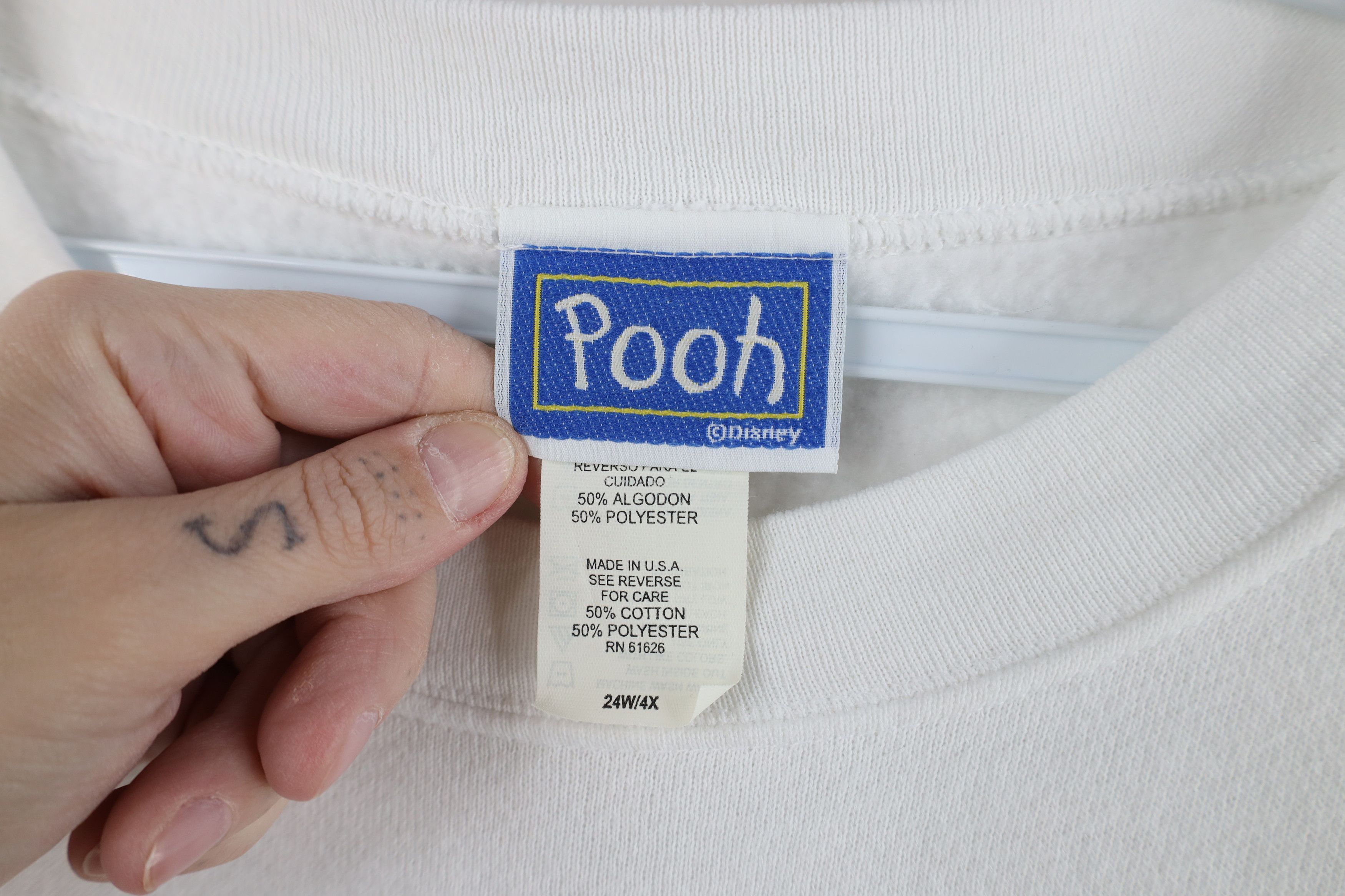 Disney Vintage 90s Disney Winnie the Pooh Tigger Sweatshirt USA Size US XXL / EU 58 / 5 - 5 Thumbnail