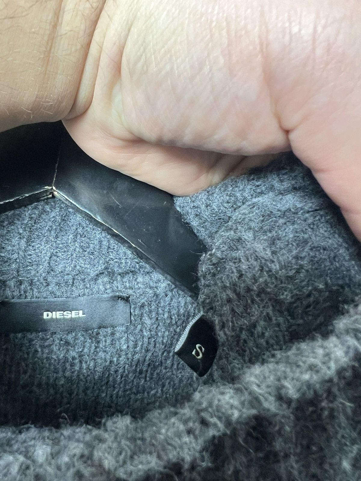 Diesel Rare Diesel Spiderweb Destroyed M-Plagae Pullover Sweater Size S / US 4 / IT 40 - 11 Thumbnail