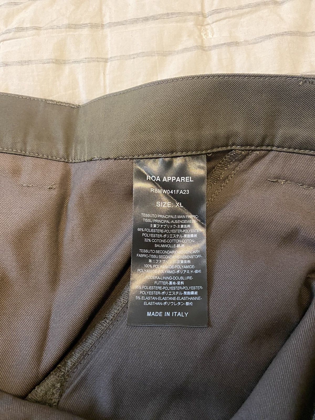 ROA Roa Cargo Trouser Pant Ganache SzXL Brand New Size US 34 / EU 50 - 13 Thumbnail