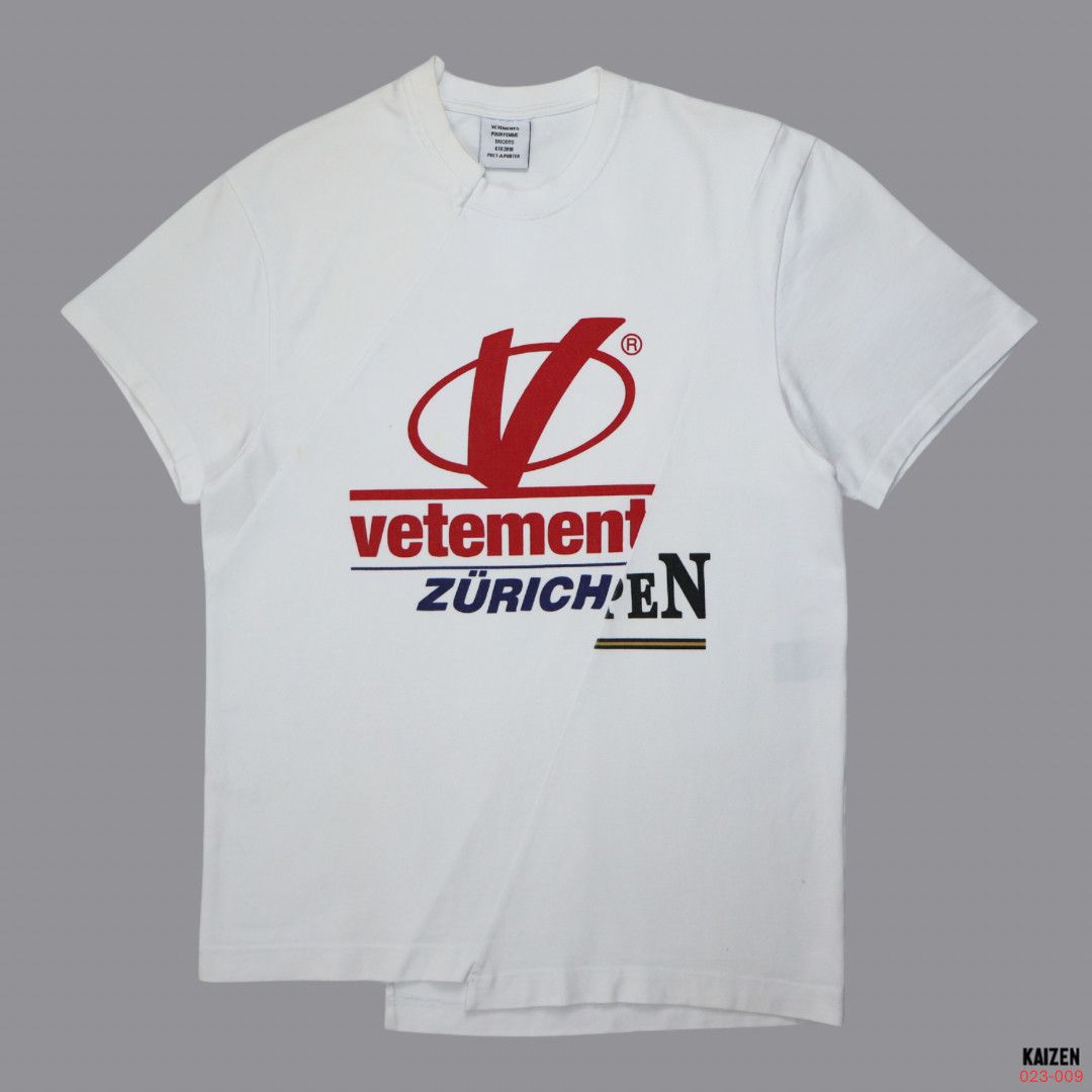 VETEMENTS - ZURICH RECONSTRUCTED TEE