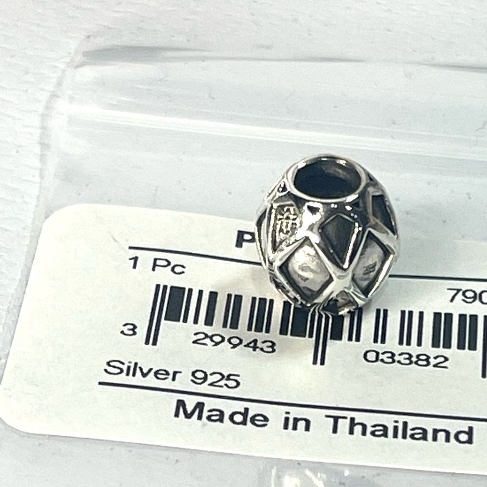 pandora PANDORA Criss Cross Charm Sterling Silver - 790165 Size ONE SIZE - 4 Thumbnail