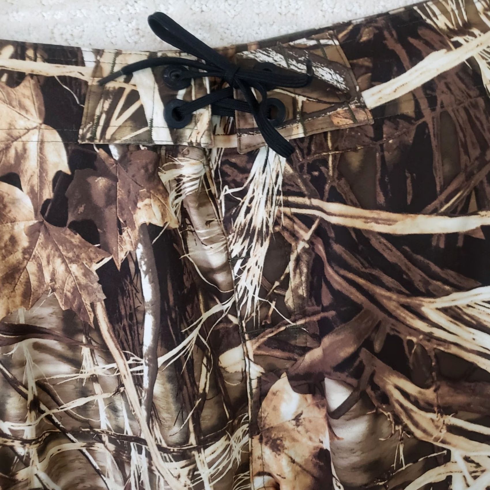 Vintage Columbia PFG Men's Board Shorts 32x11 Camouflage Beer Opener Quick Dry Moisture Wicking 5-Pocket Men’s Casual Summer Size US 32 / EU 48 - 3 Thumbnail