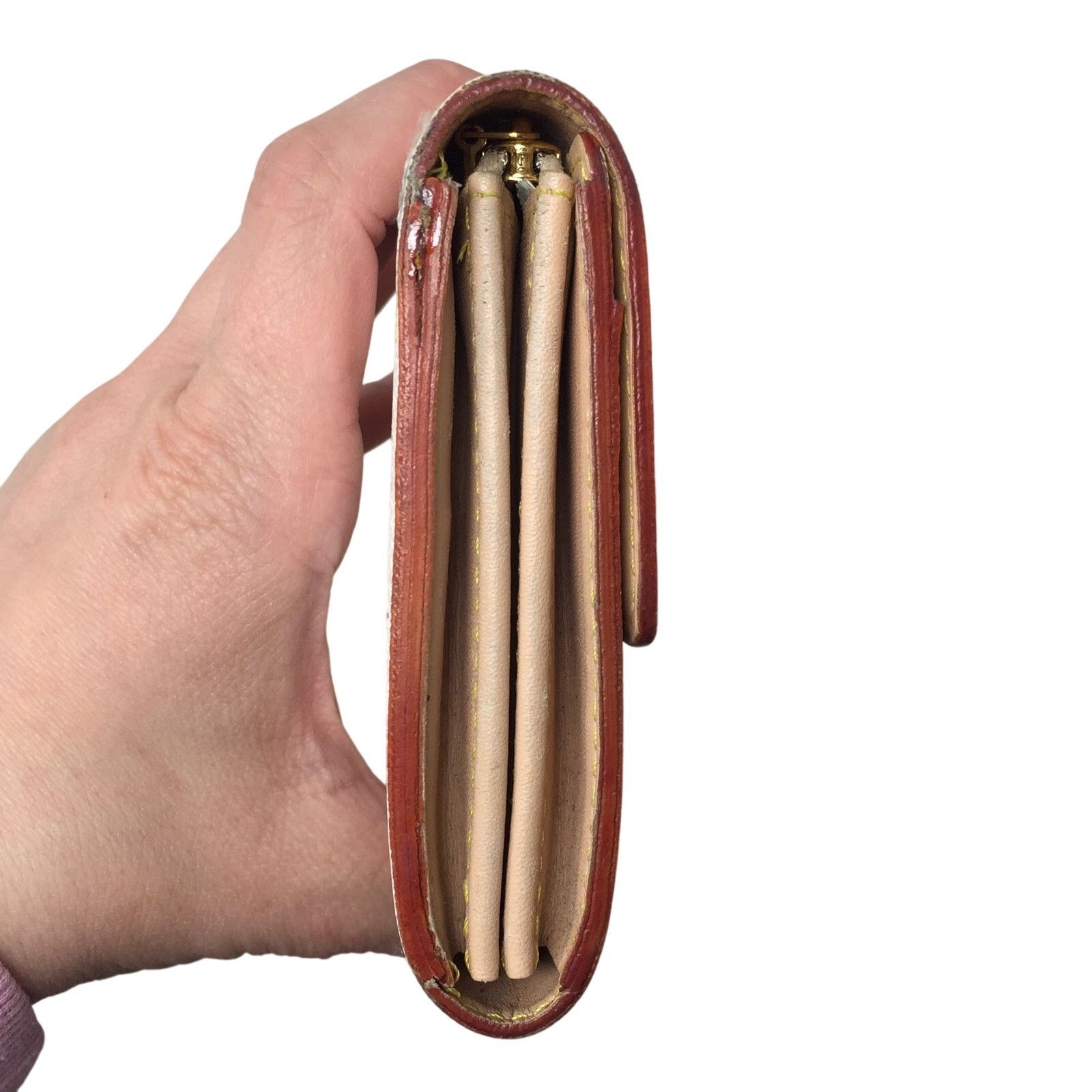 Louis Vuitton Louis Vuitton White Multicolor Takashi Murakami Long Wallet Size ONE SIZE - 7 Thumbnail