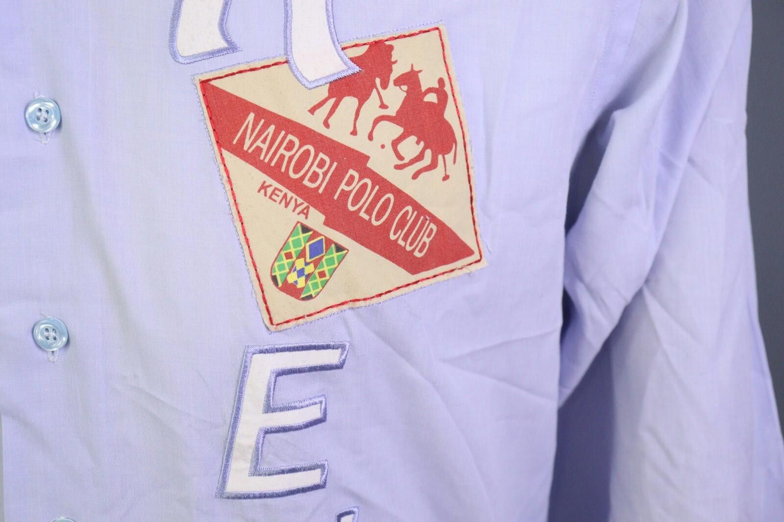 La Martina La Martina Buenos Aires Blue KENIA Shirt Size L Size US L / EU 52-54 / 3 - 7 Thumbnail