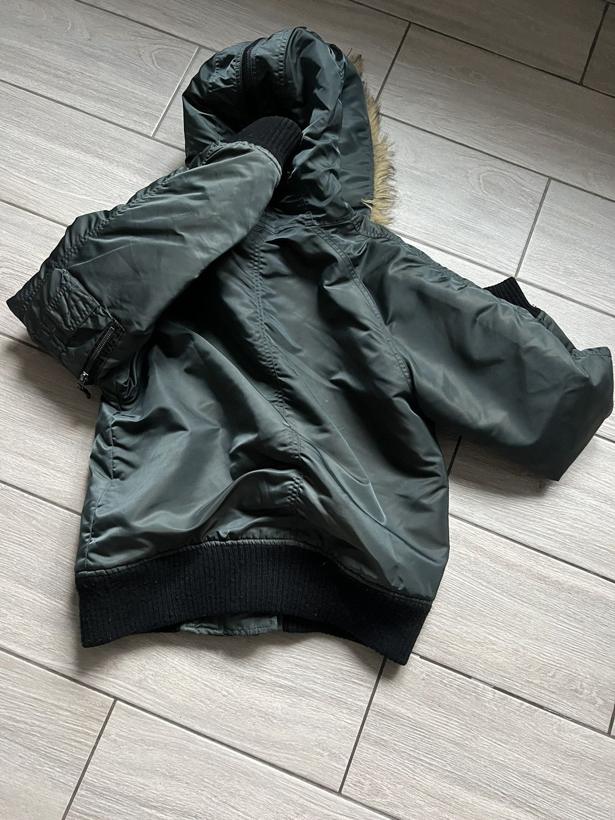 If Six Was Nine Vintage Japanese Scott Cropped Fur LGB Style Bomber Jacket Size US L / EU 52-54 / 3 - 17 Thumbnail