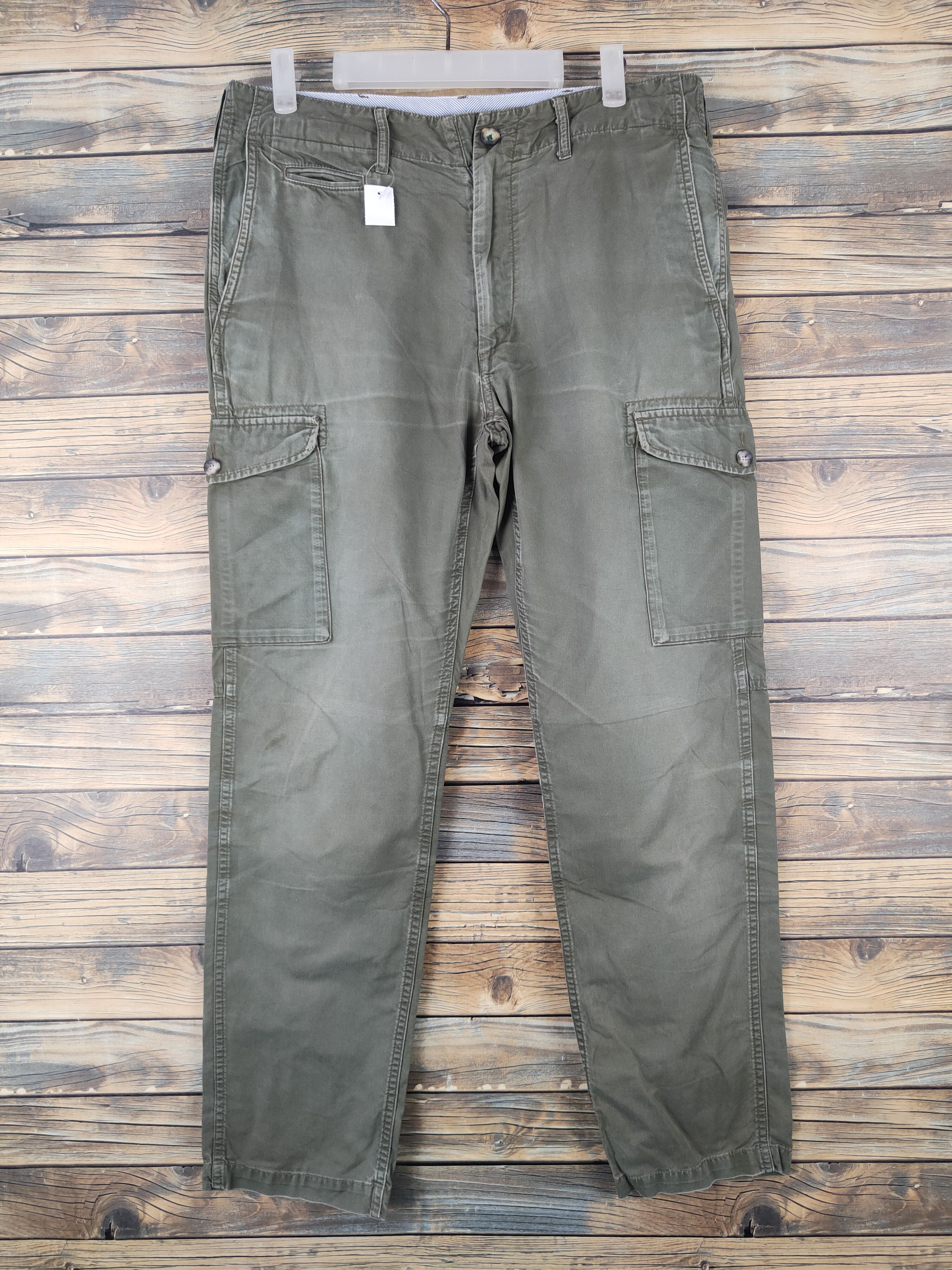 United Arrows DL Beauty&Youth United Arrows Olive Cargo Pants #1496 Size US 32 / EU 48 - 1 Thumbnail