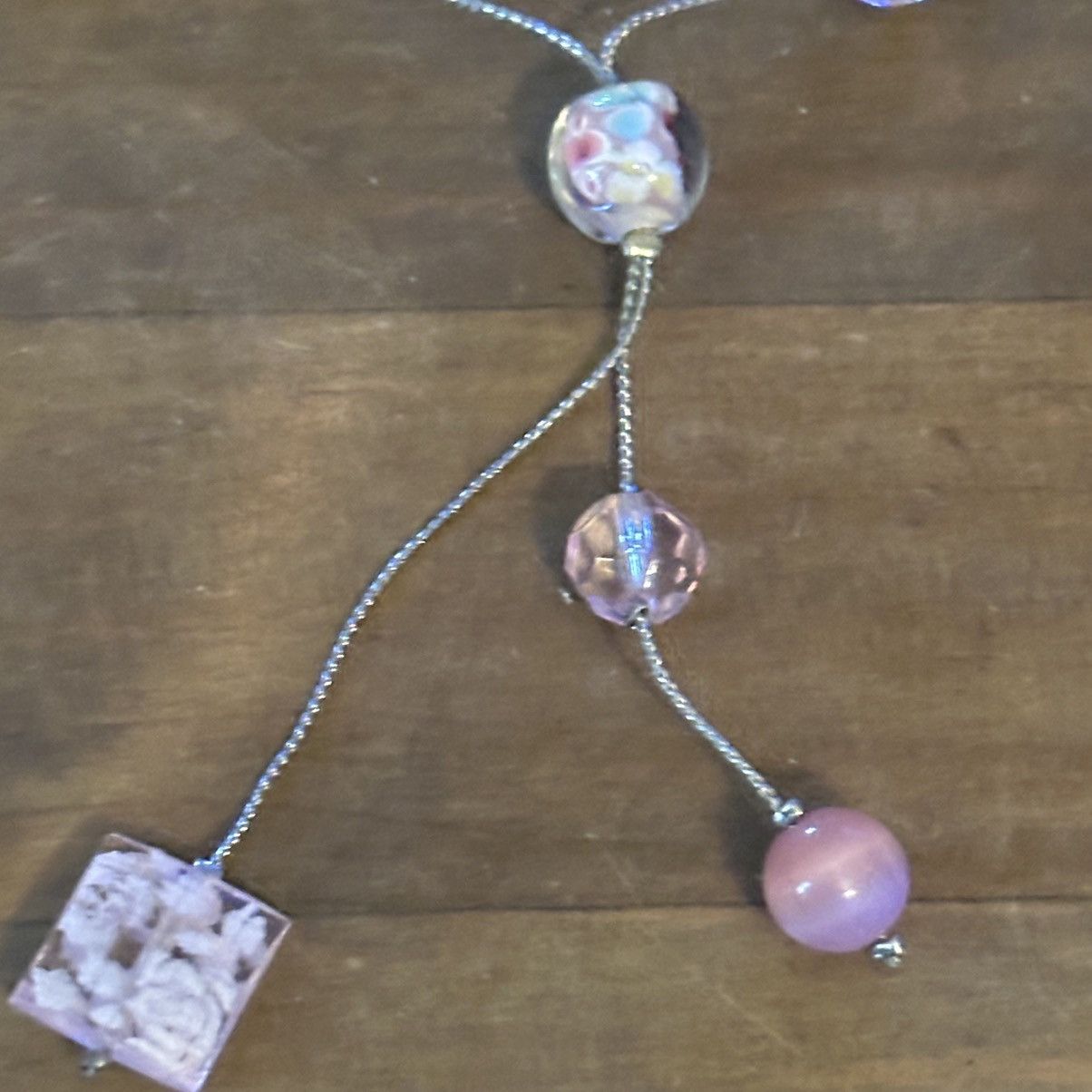 Other Stationed lampwork bead Y necklace Size ONE SIZE - 6 Thumbnail