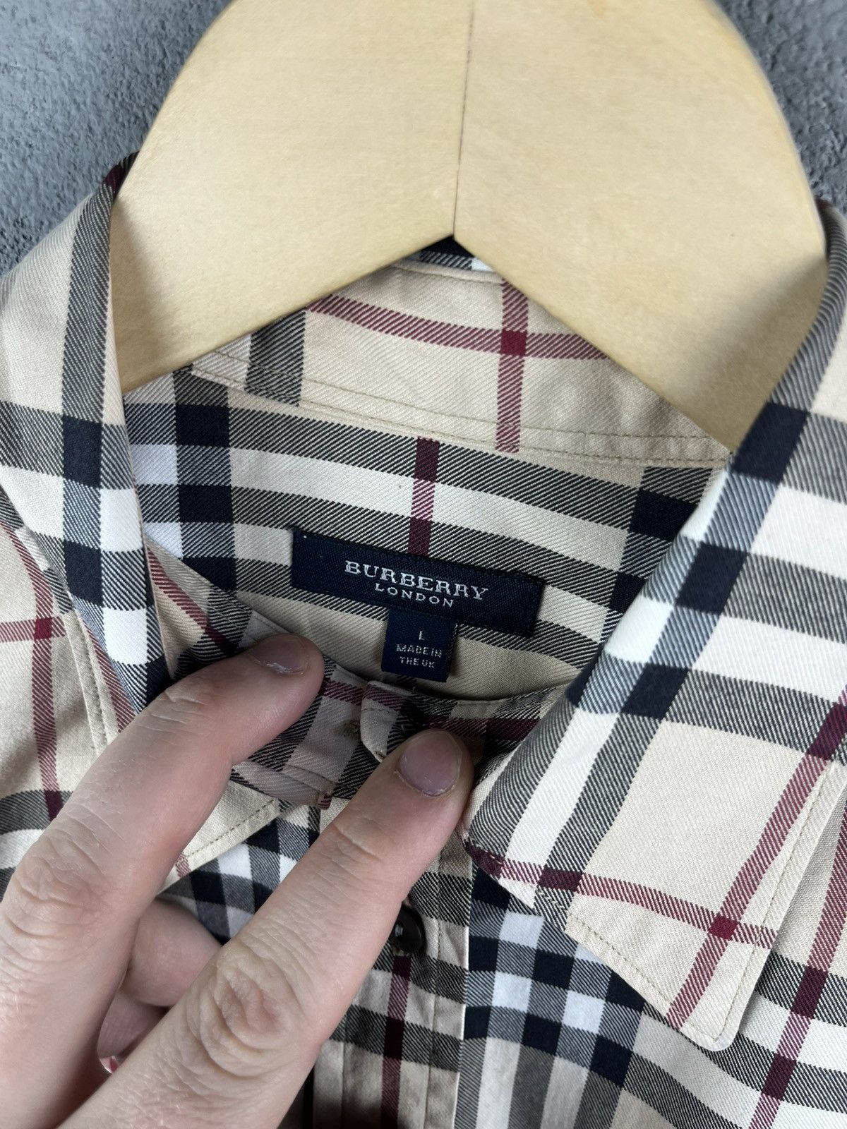 Burberry Burberry button shirt Size L / US 10 / IT 46 - 7 Thumbnail