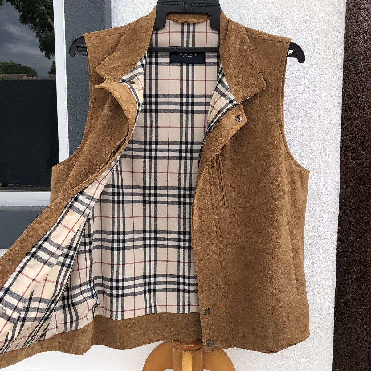 Burberry Burberry London Lined Novacheck Vest Jacket Size US M / EU 48-50 / 2 - 12 Thumbnail