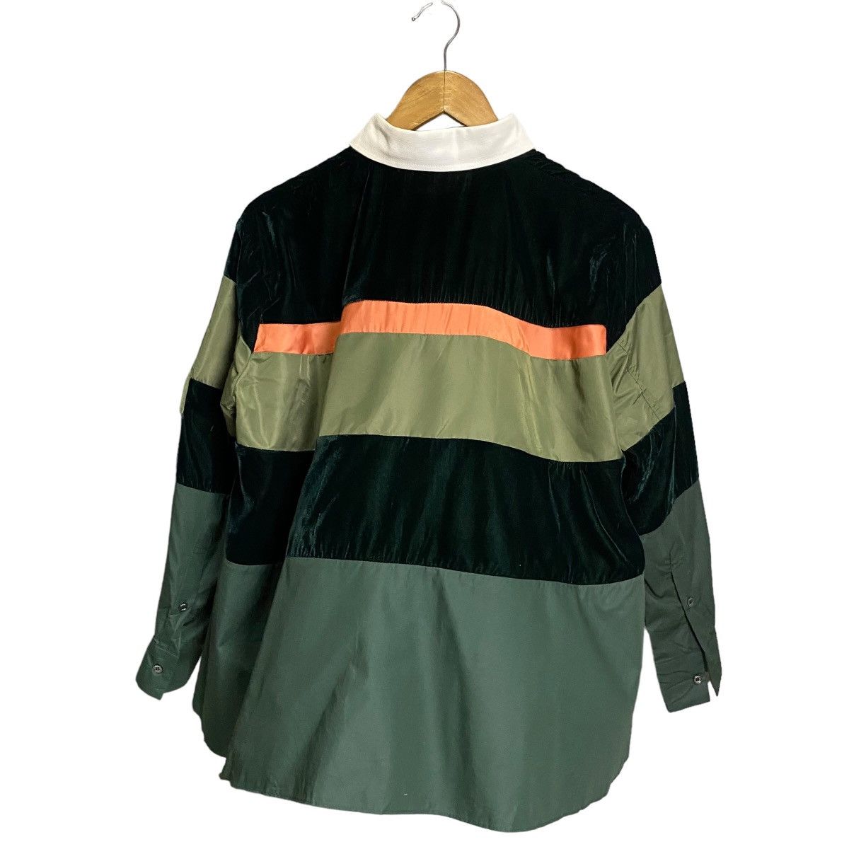 Japanese Brand × Sacai Sacai Polo Blouse mix unique Size M / US 6-8 / IT 42-44 - 4 Thumbnail